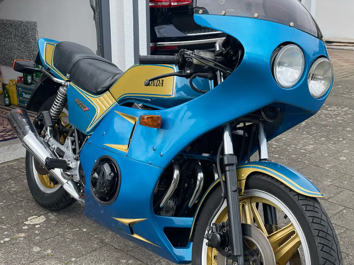 Honda CB 900 boldor Blauw - 2