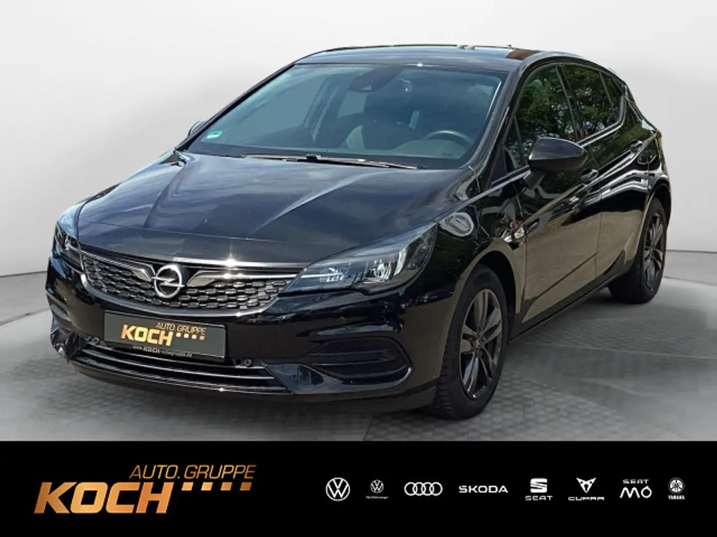 Opel Astra 1.2 Turbo Navi LED AHK Schwarz - 1