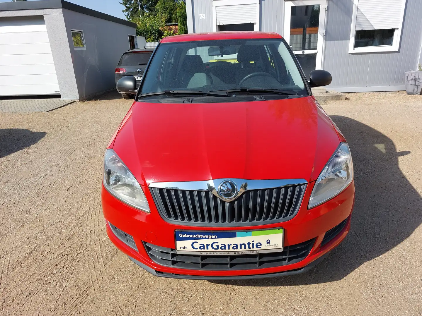 Skoda Fabia Cool Edition, Garantie, Klima, wenig Kilometer Kırmızı - 2