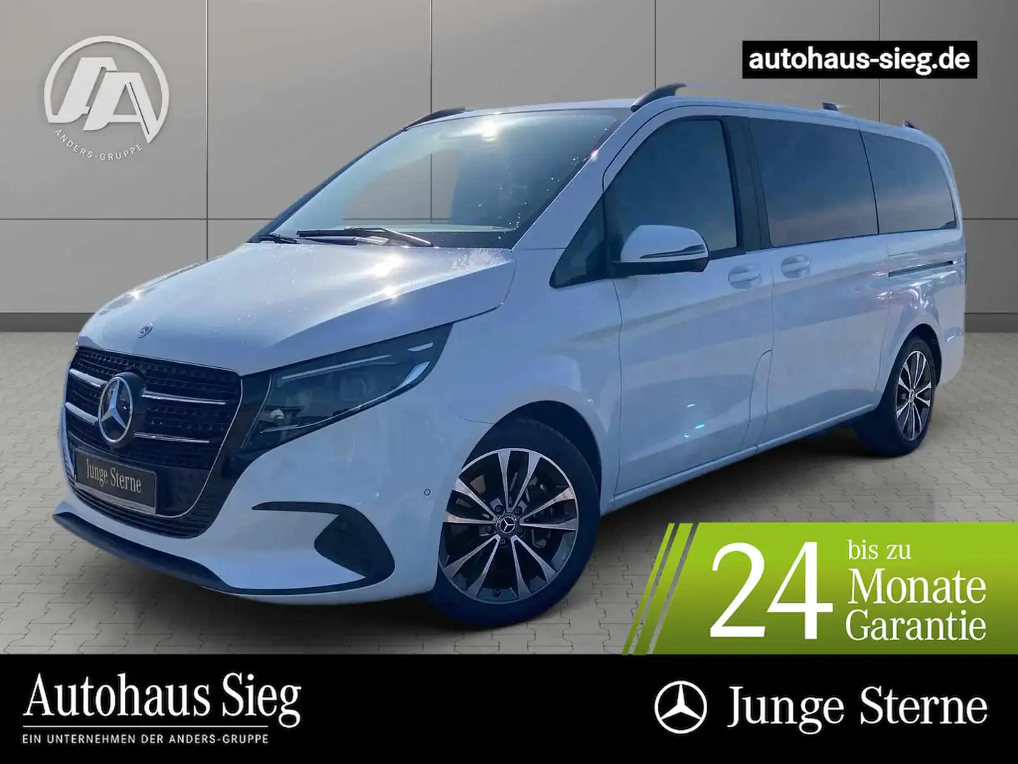 Mercedes-Benz V 250 MOPF*AHK 2,5t*Distro*DAB*LED*MBUX*Navi Weiß - 1