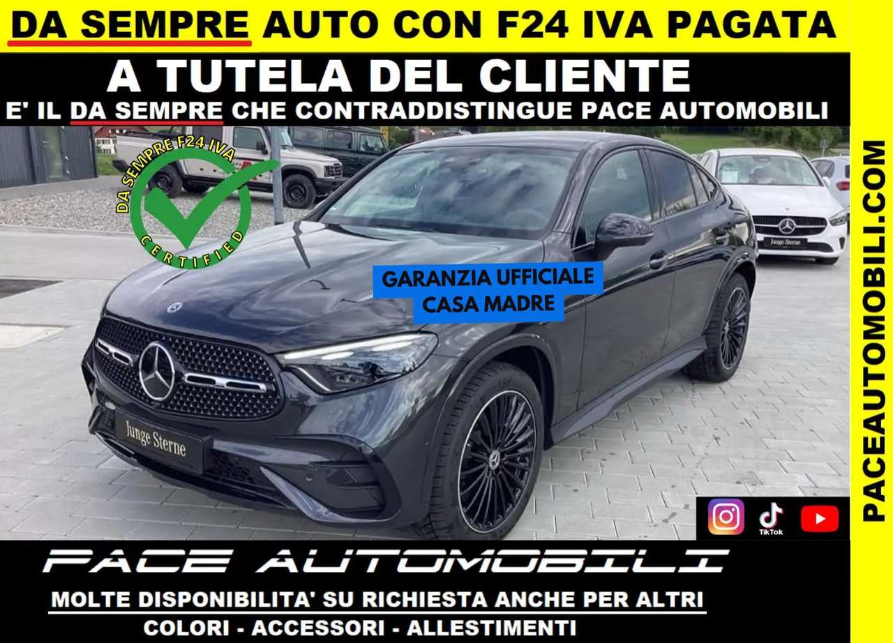 Mercedes-Benz GLC 220 4 MATIC AMG PREMIUM NIGHT BLACK PACK TETTO 20 PDC