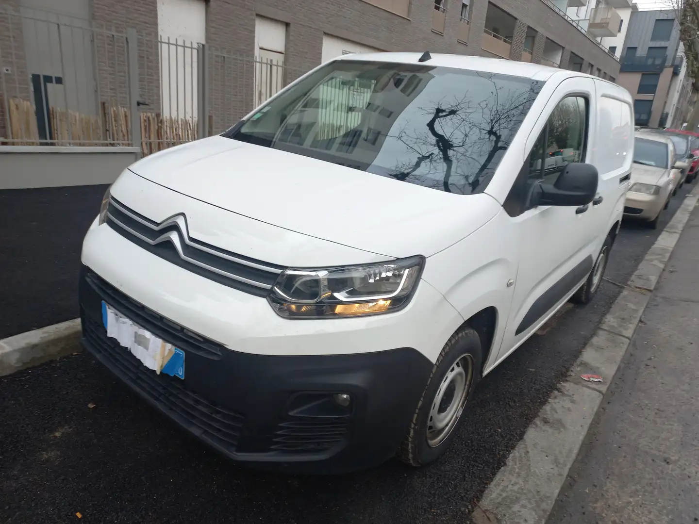 Citroen Berlingo BERLINGO VAN CA  BLUEHDI 100 S Blanc - 2
