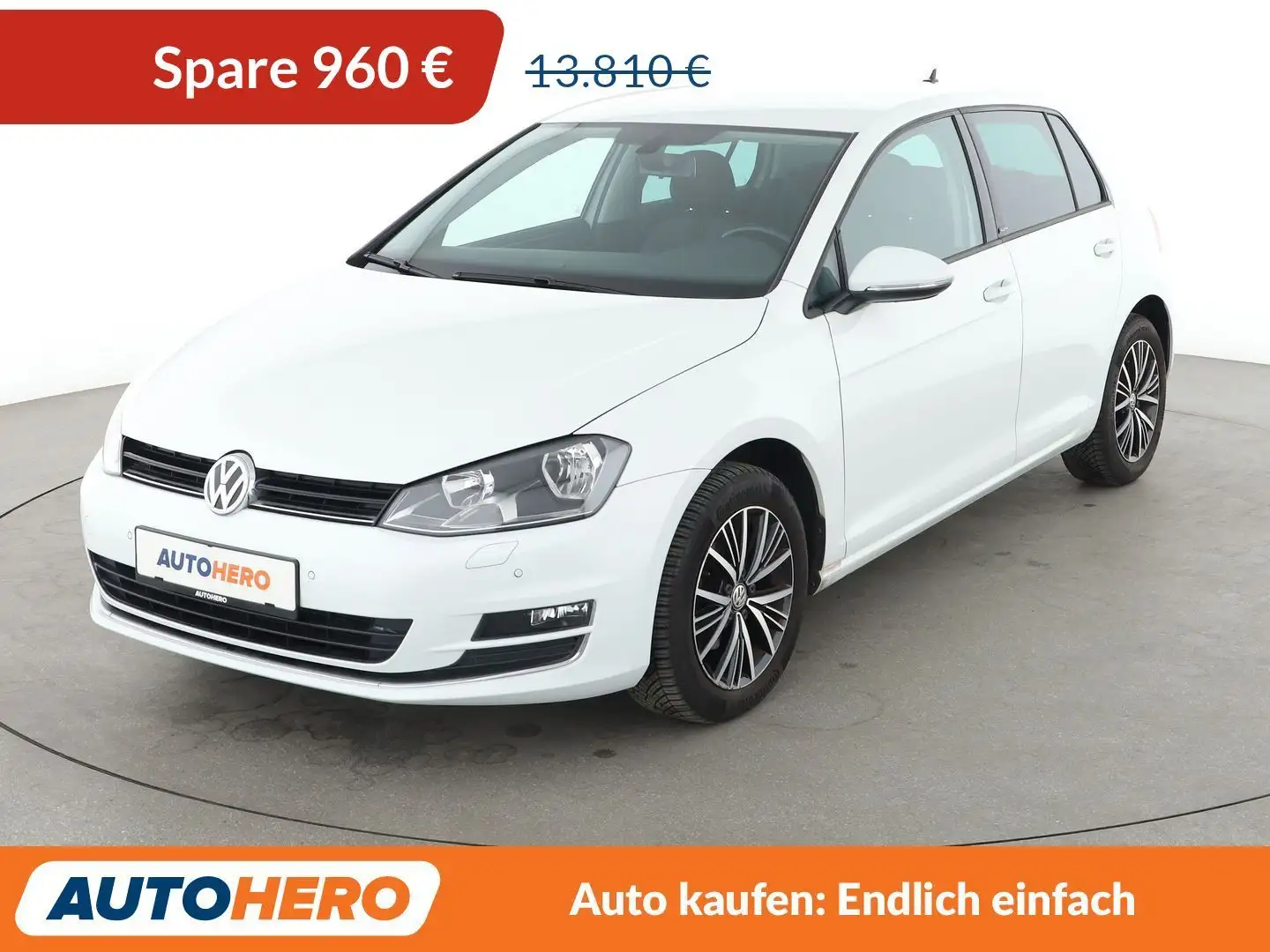 Volkswagen Golf 1.2 TSI Allstar BlueMotion Tech*TEMPO*PDC* Weiß - 1