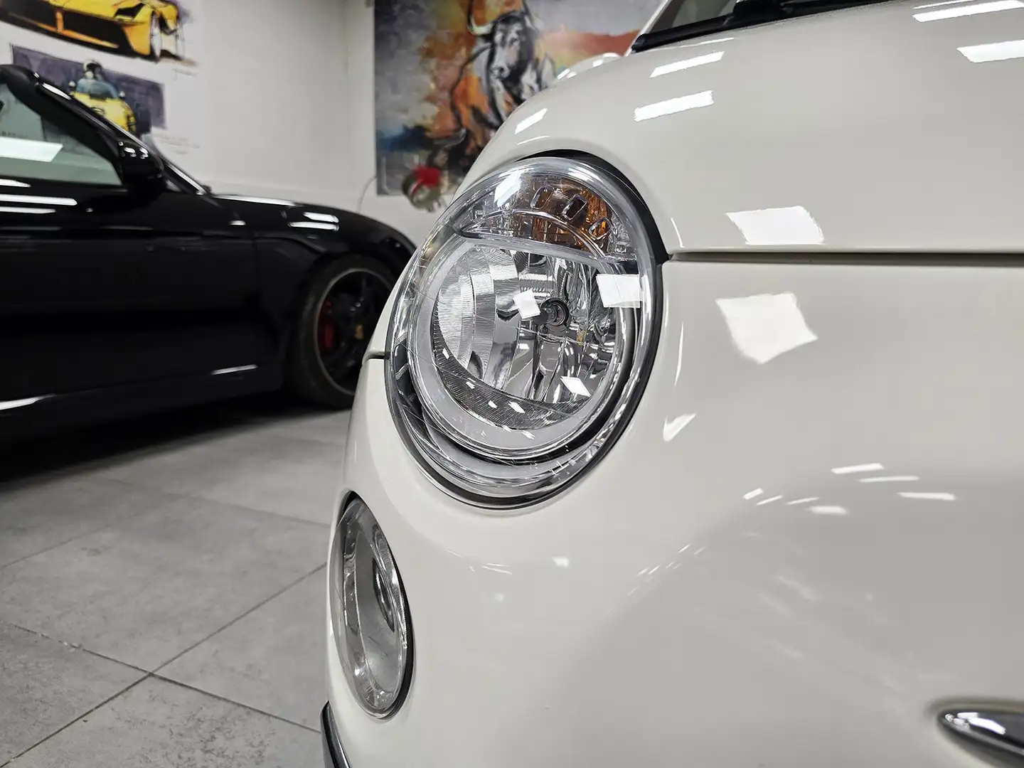 Fiat 500 1.2 70cv DISTRIBUZIONE FATTA! GAR 12 MESI! TETTO!! Blanc - 2