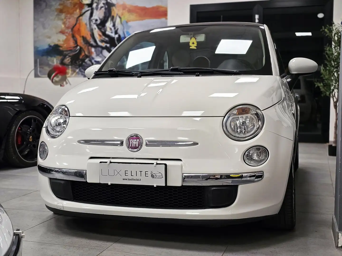 Fiat 500 1.2 70cv DISTRIBUZIONE FATTA! GAR 12 MESI! TETTO!! Blanc - 1