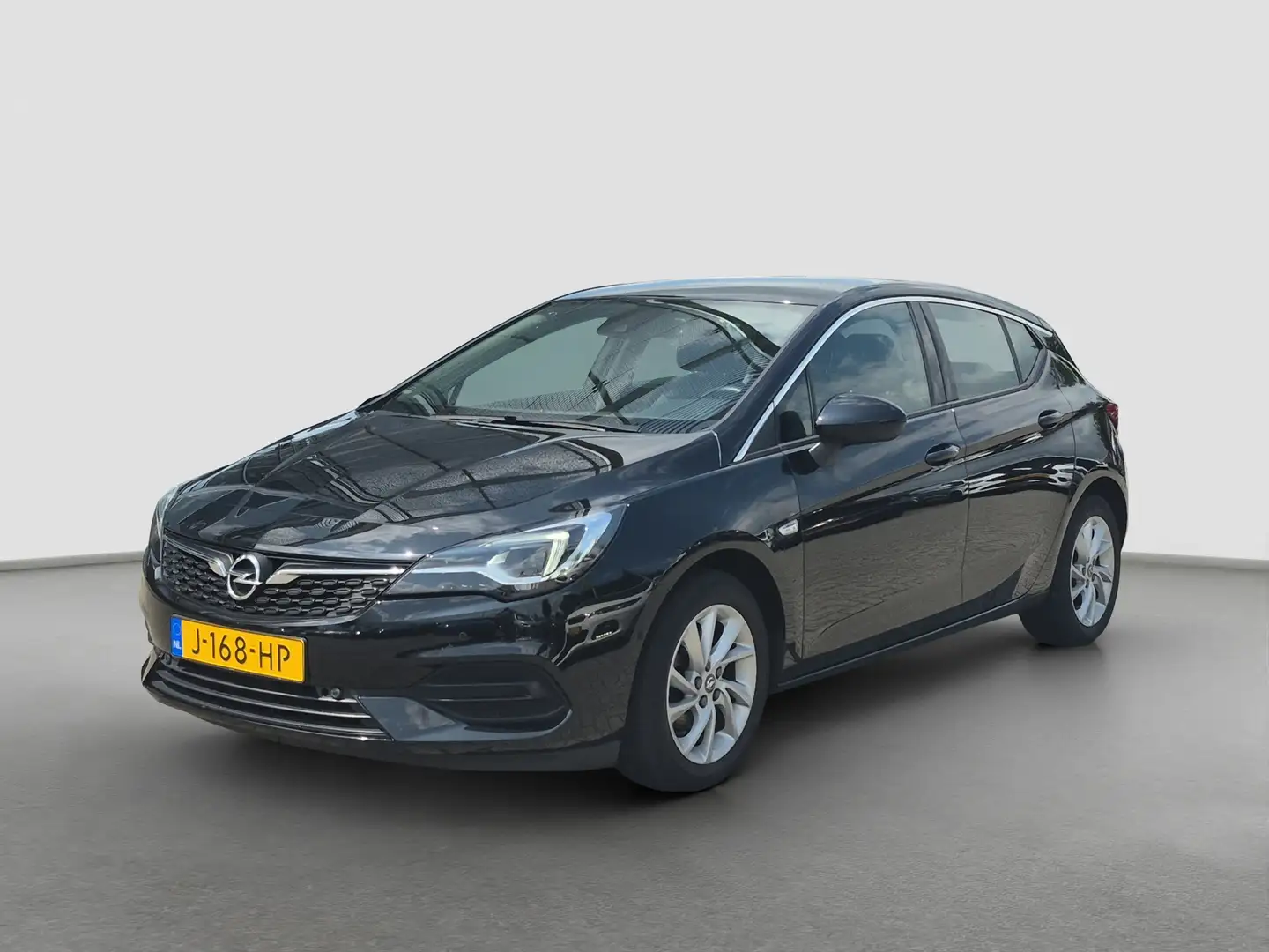 Opel Astra 1.2 Elegance | 130pk | Achteruitrijcamera | Apple Zwart - 1