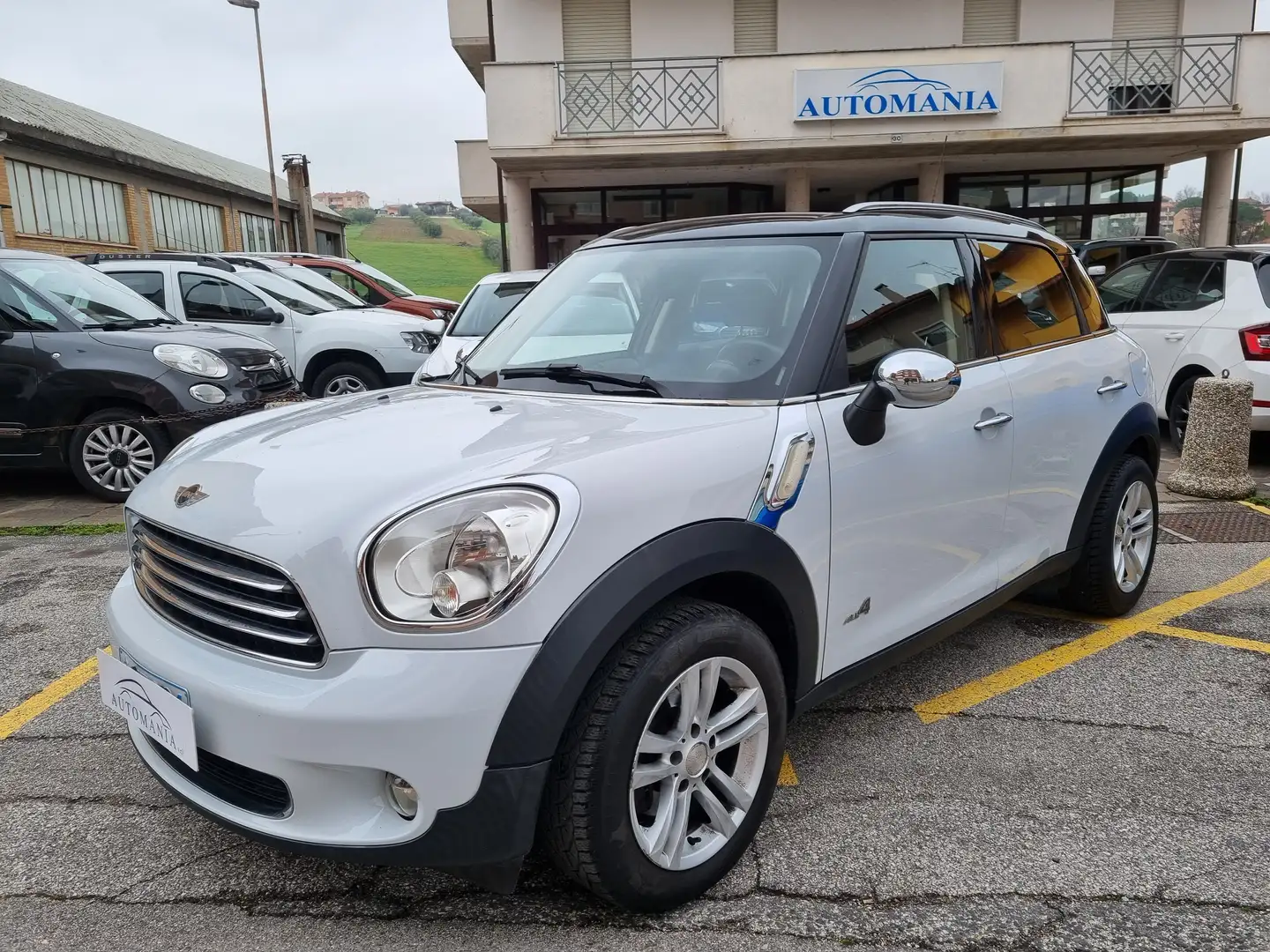 MINI Cooper D Countryman 1.6 all4  Sost.Catena+Volan,Frizi.Turbo+Tagli comp Bianco - 1