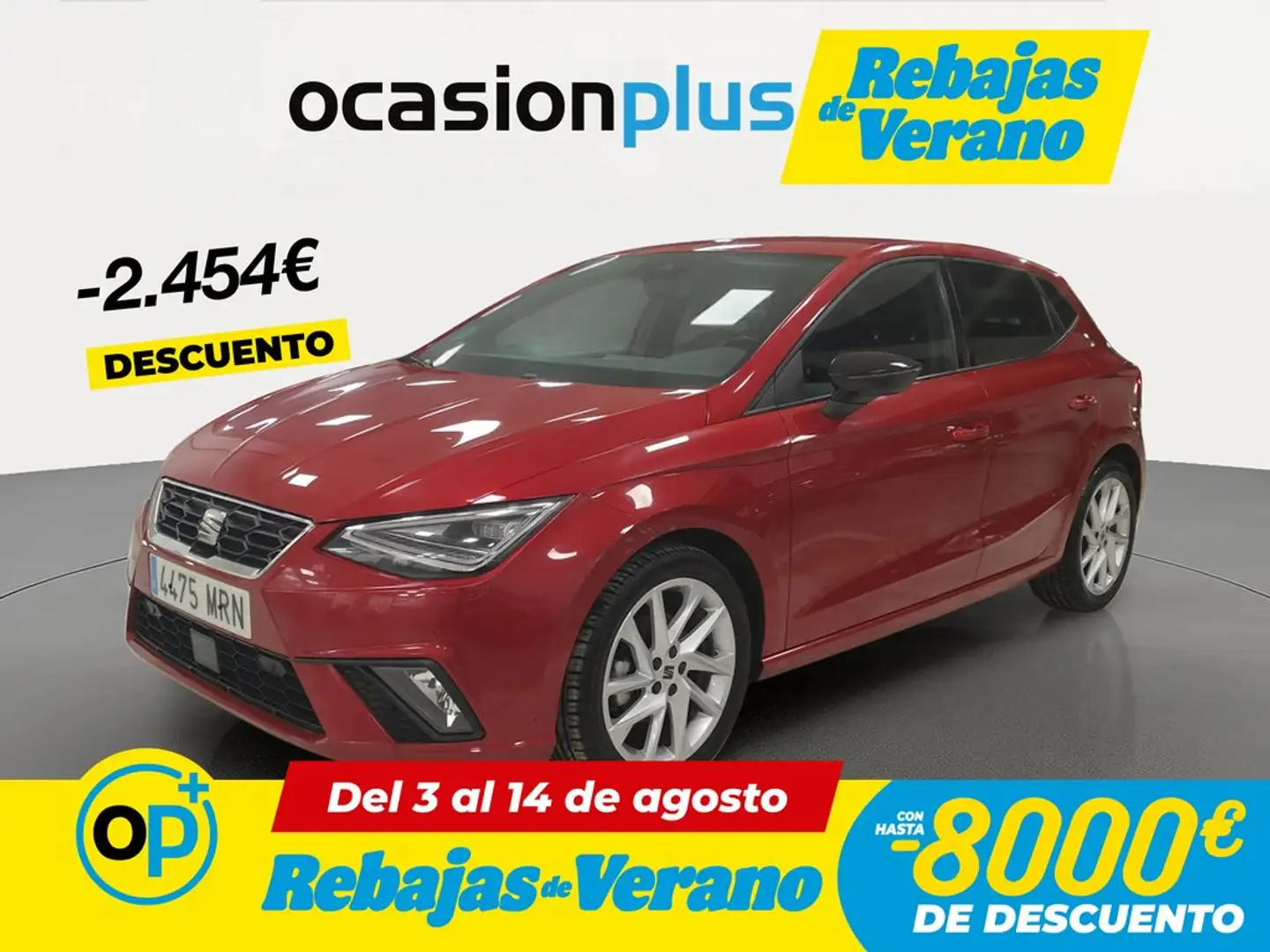 SEAT Ibiza 1.5 TSI S&S FR XS DSG7 150 Rojo - 1
