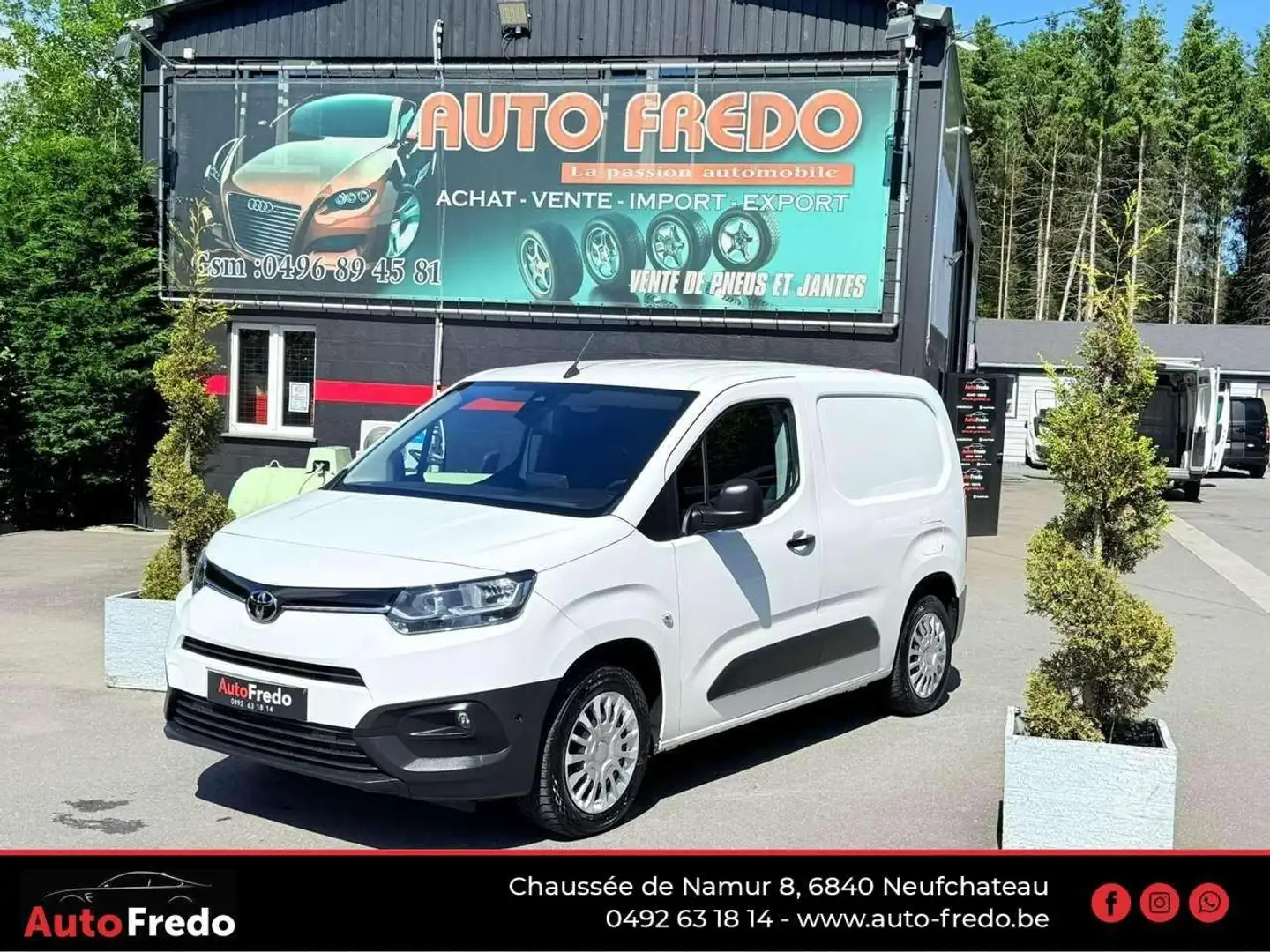 Toyota Proace City 1.5 D * Gps * Camera * Car play */* Gar 12 mois Blanc - 1