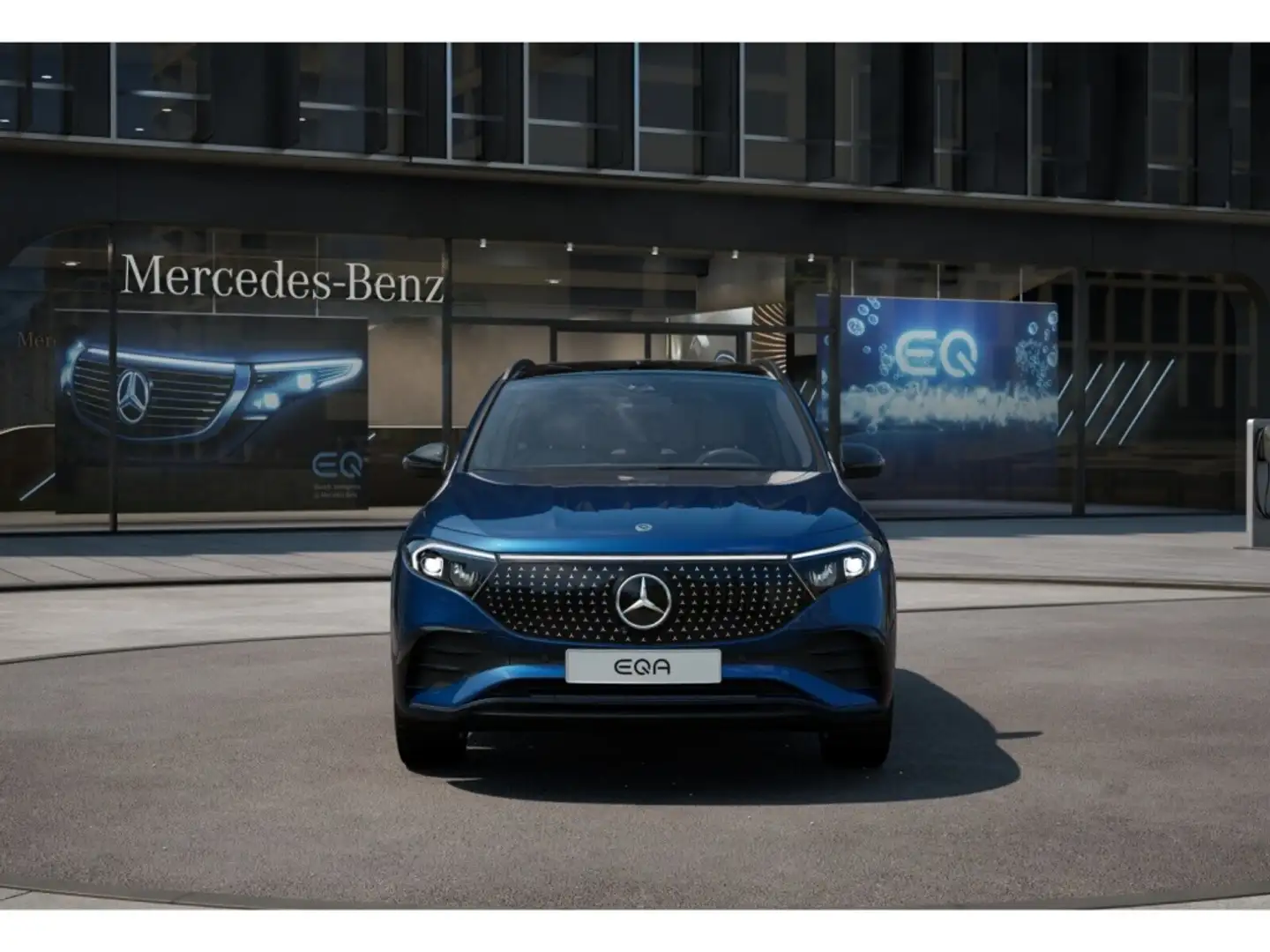 Mercedes-Benz EQA 350 4M AMG+AMBIENTE+DISTRO+MEMORY+NIGHTP. Bleu - 2