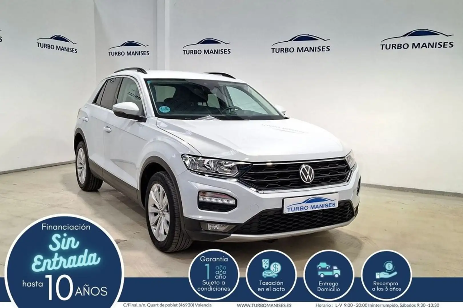 Volkswagen T-Roc 2.0TDI Advance 85kW Plateado - 1