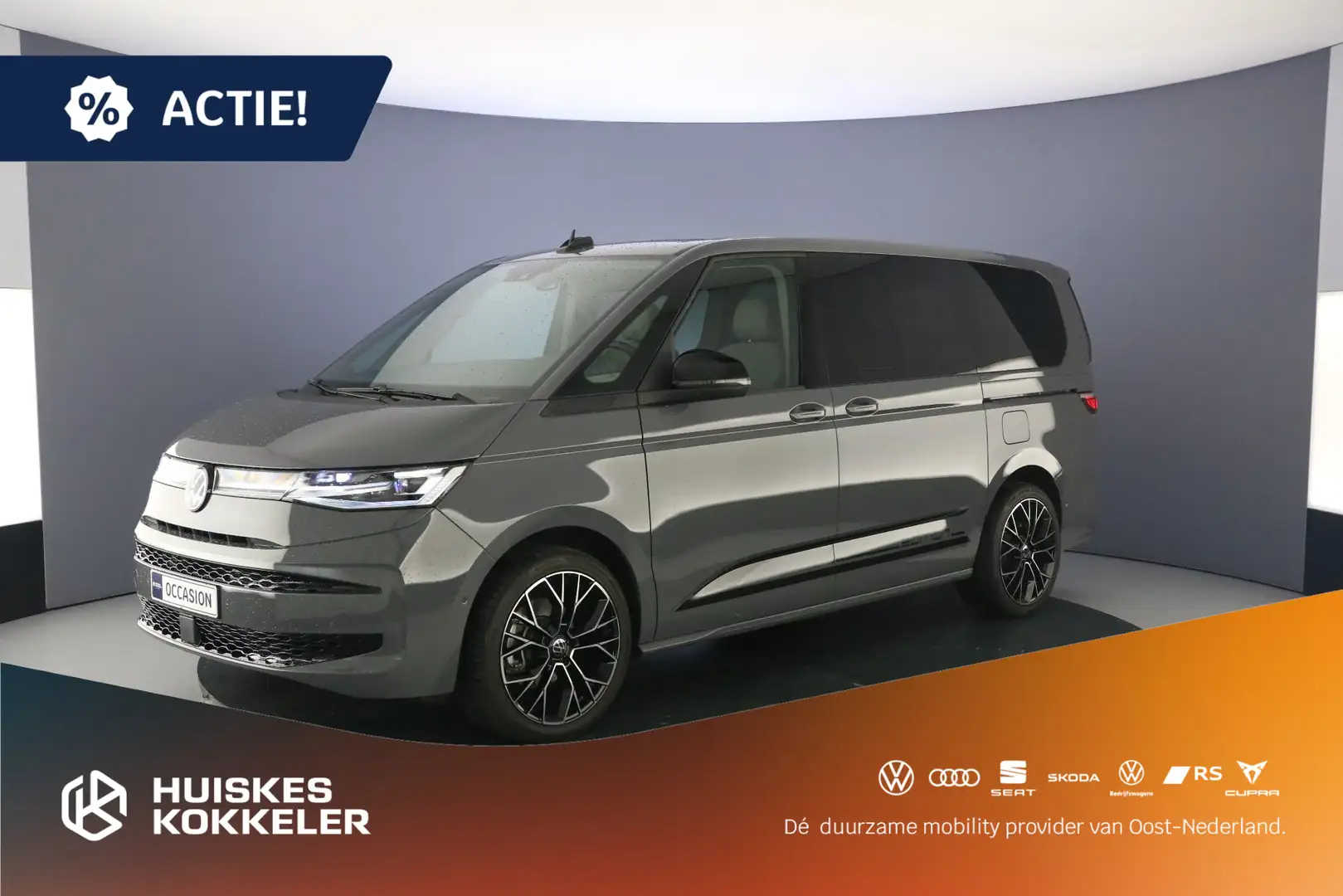 Volkswagen T7 Multivan 1.4 218pk eHybrid L2 | 7-zits | Trekhaak | 19" Vel Grijs - 1