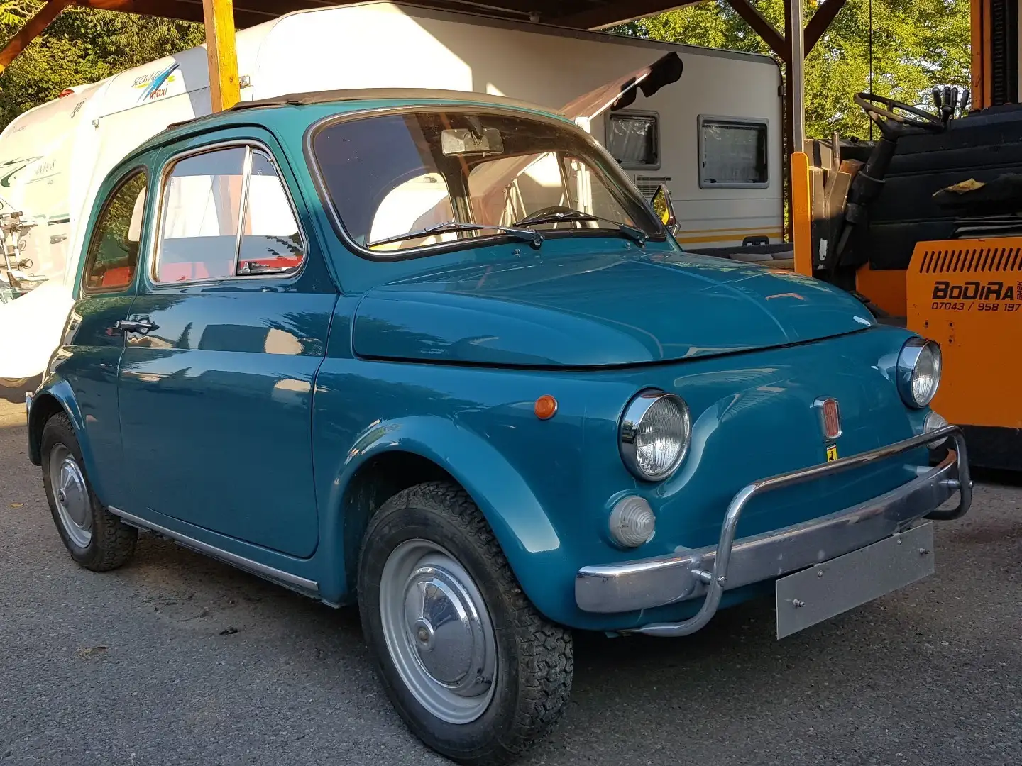 Fiat 500 F Blau - 1