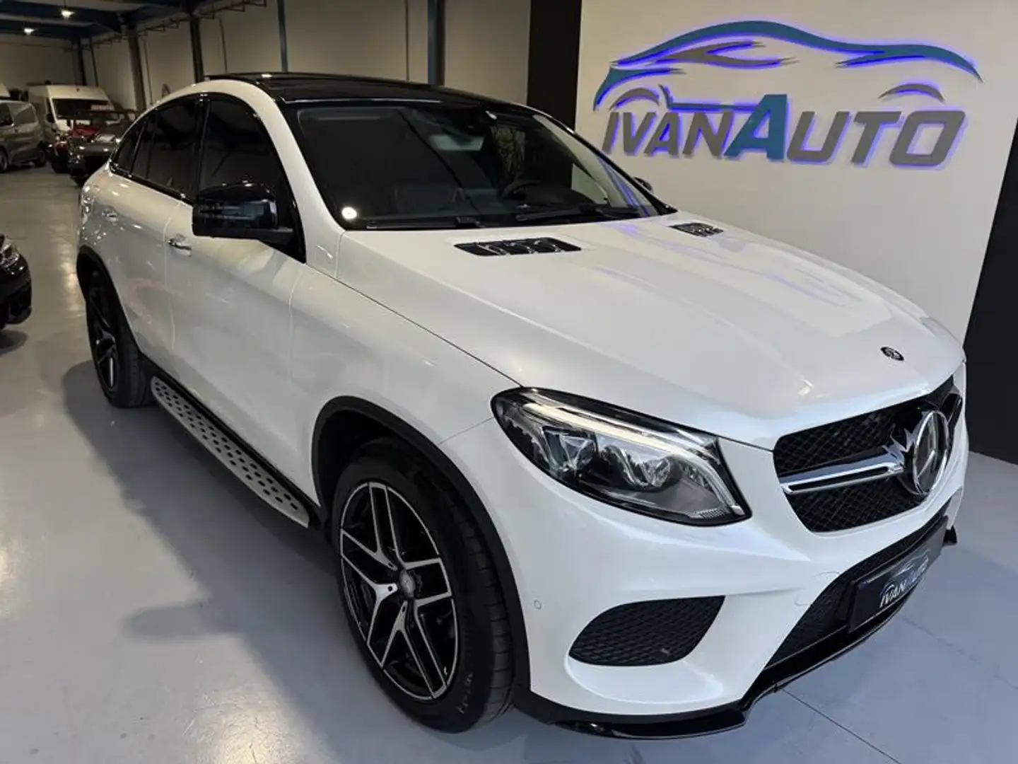 Mercedes-Benz GLE 350 Coupé 350d 4Matic Aut. Blanco - 1
