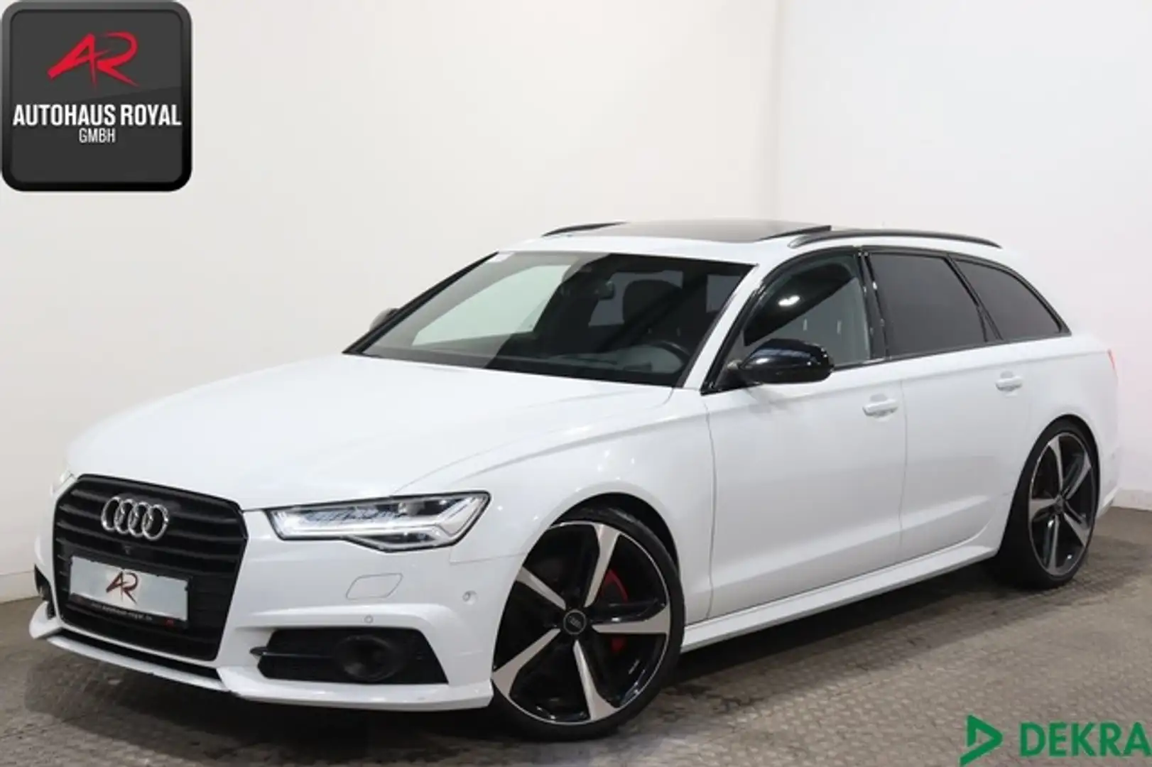 Audi A6 Avant 3.0 TDI qu 3x S LINE ACC,HUD,LUFT,21Z. Blanc - 1