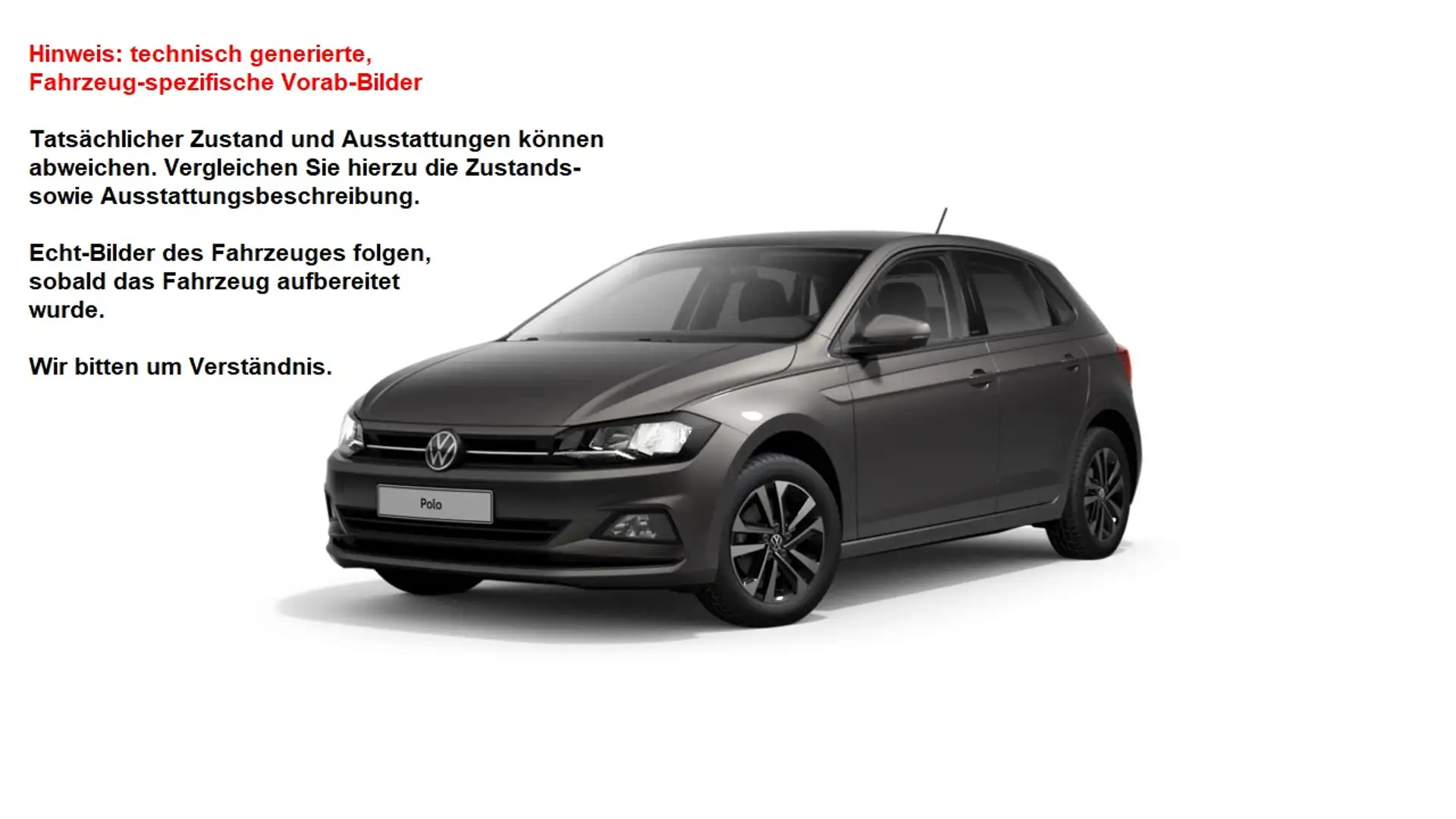 Volkswagen Polo United Gris - 1
