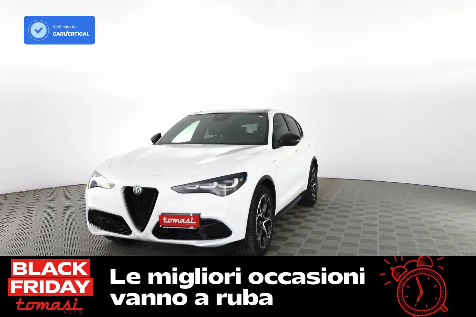 Alfa Romeo Stelvio 2.2 Turbodiesel 210 CV AT8 Q4 Veloce White - 1