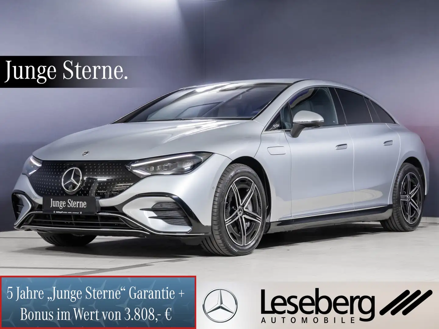 Mercedes-Benz EQE 350 EQE 350 4M AMG DIG.LIGHT/Distro./AHK/360°/Memory Srebrny - 1