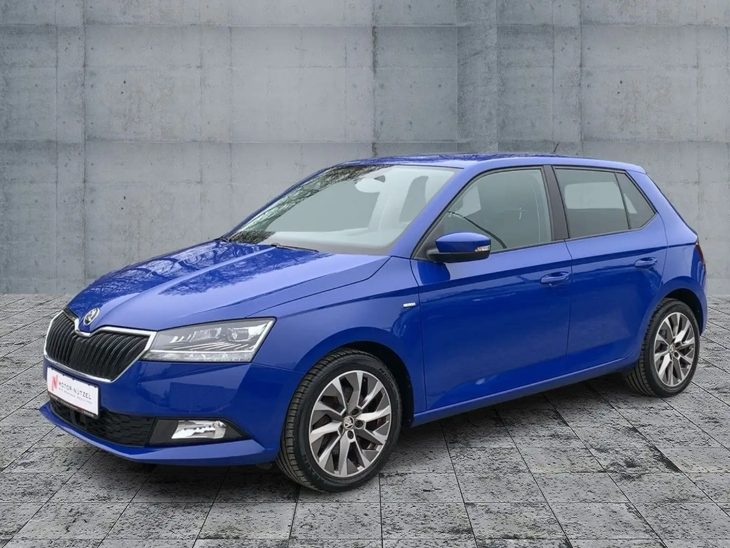 Skoda Fabia 1.0 TSI DSG CLEVER NAV+APP+SHZ+GRA+PDC+16" Blau - 2