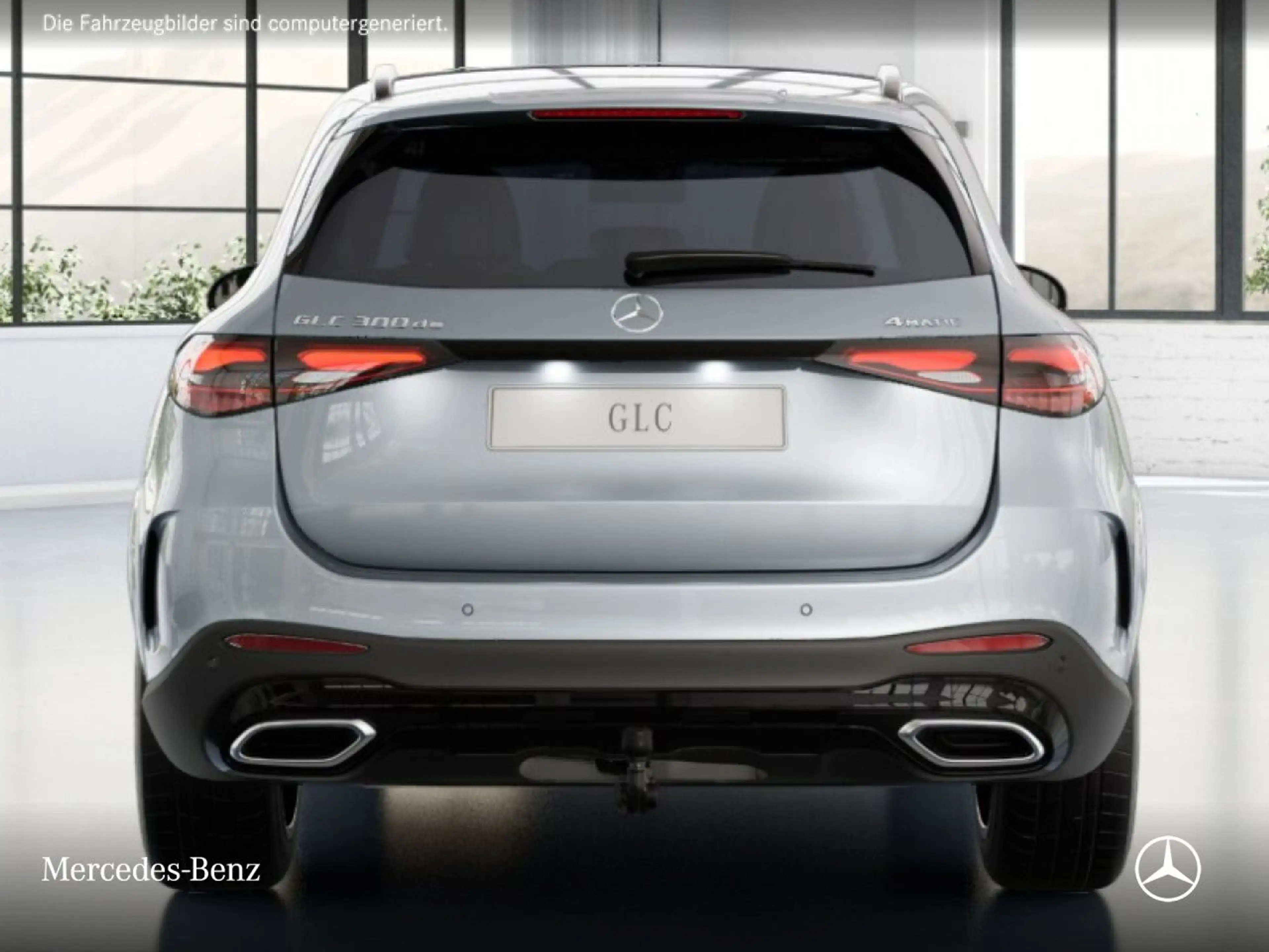 Mercedes-Benz GLC 300 de 4M AMG+NIGHT+PANO+360+AHK+LED+TOTW+9G — photo 7