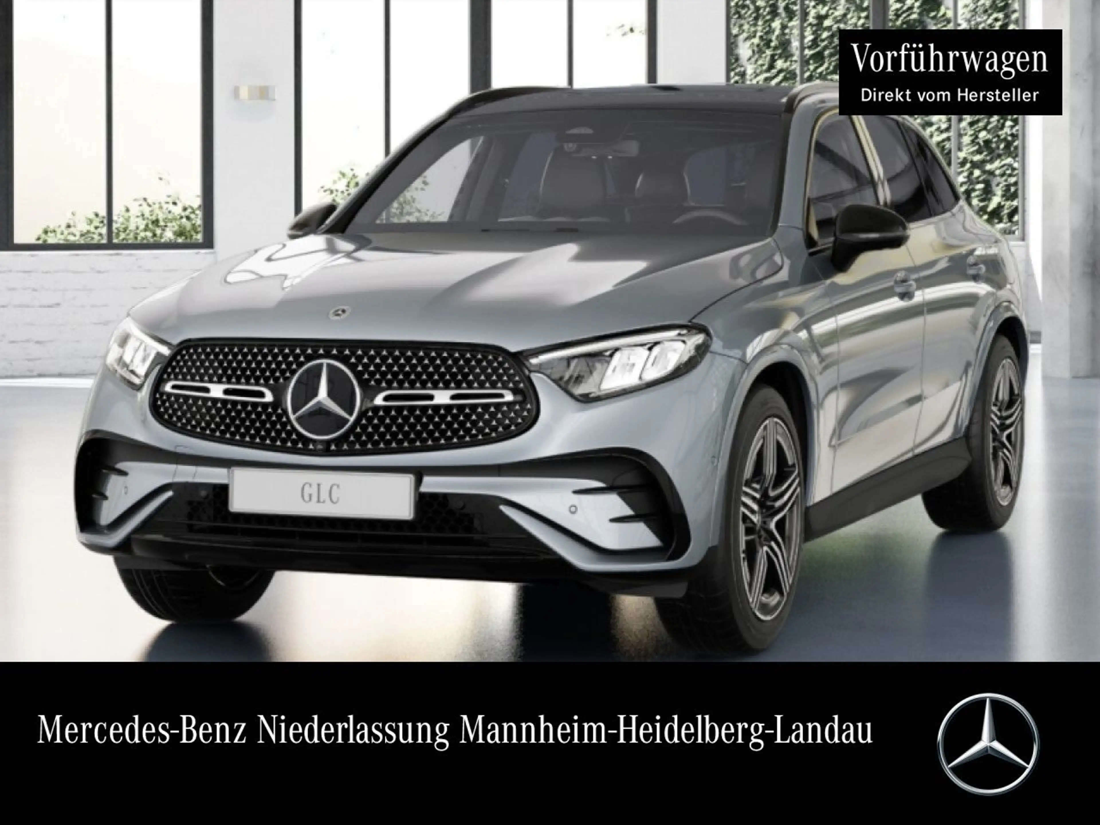 Mercedes-Benz GLC 300 de 4M AMG+NIGHT+PANO+360+AHK+LED+TOTW+9G