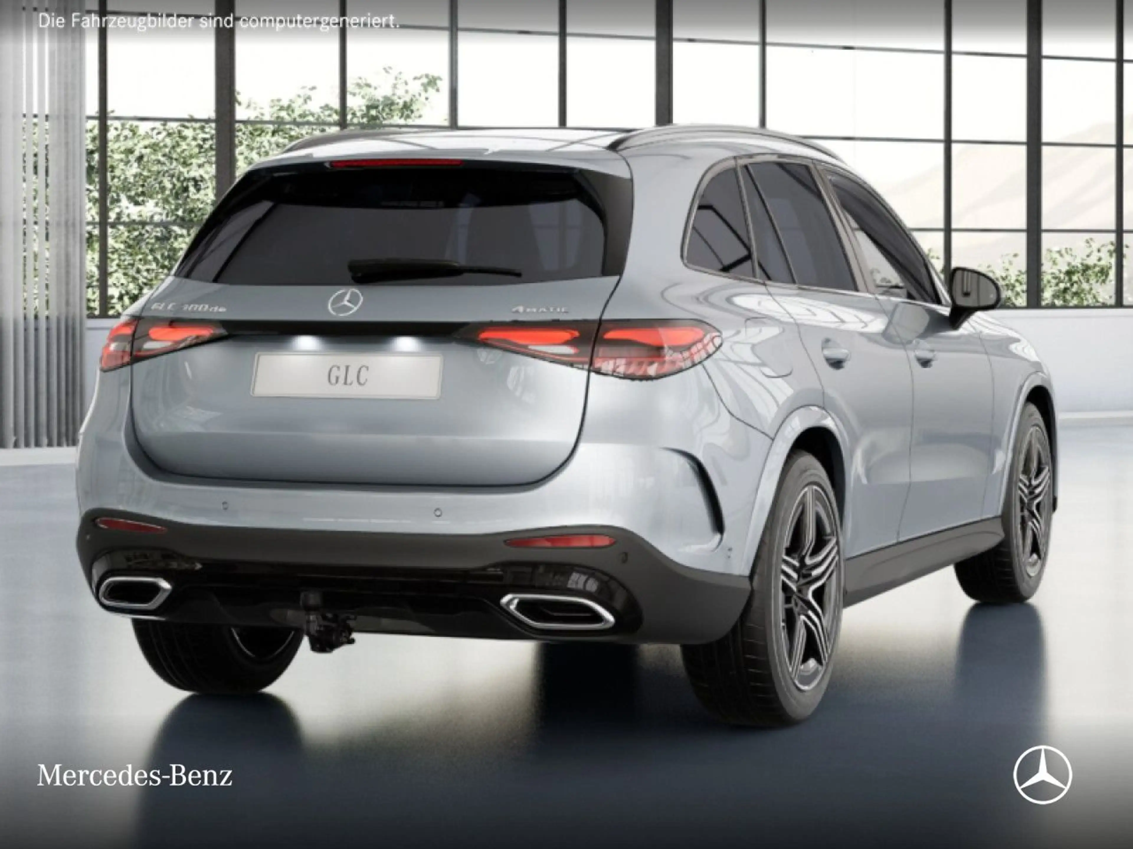 Mercedes-Benz GLC 300 de 4M AMG+NIGHT+PANO+360+AHK+LED+TOTW+9G — photo 4