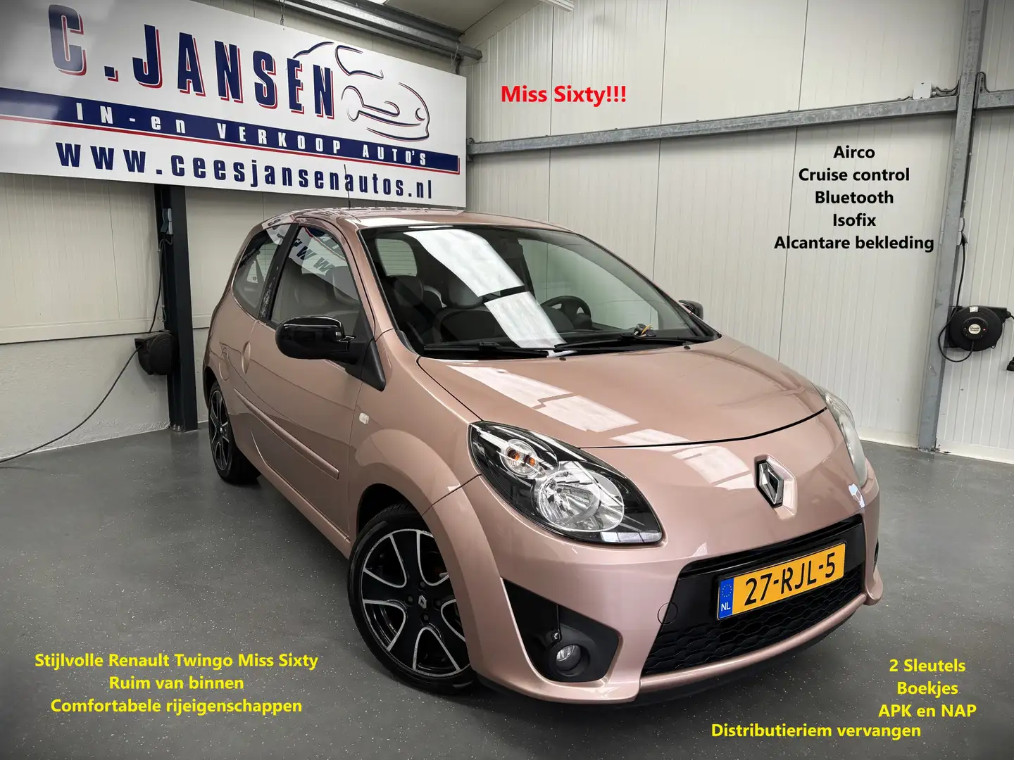Renault Twingo 1.2-16V Miss Sixty Eyecatcher! Rood - 1