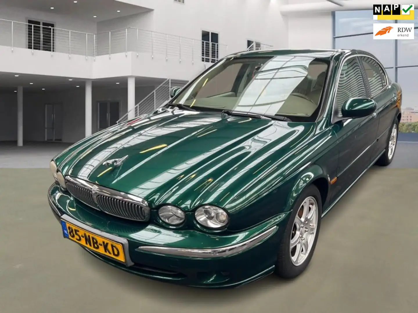 Jaguar X-Type 2.0 V6 Executive AIRCO/LEDER/CRUISE | NETTE AUTO ! Groen - 1
