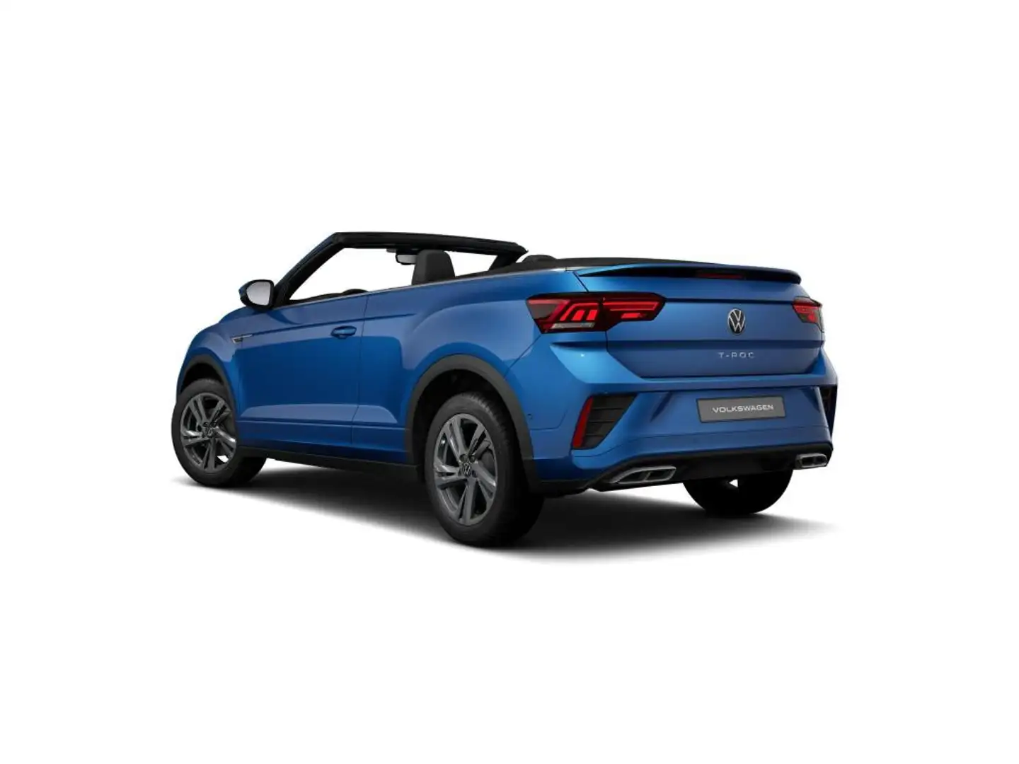 Volkswagen T-Roc Cabriolet R-Line 1.5 TSI Sitzhzg. Tempomat Blau - 2