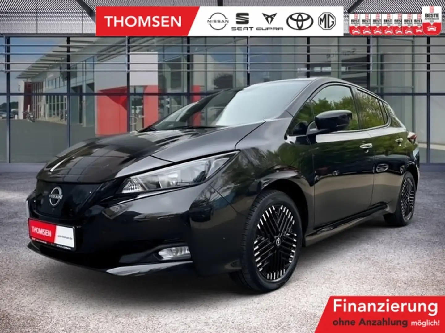 Nissan Leaf e+ N-Connecta ACC AUT Navi SpurH 360 PDC Schwarz - 1
