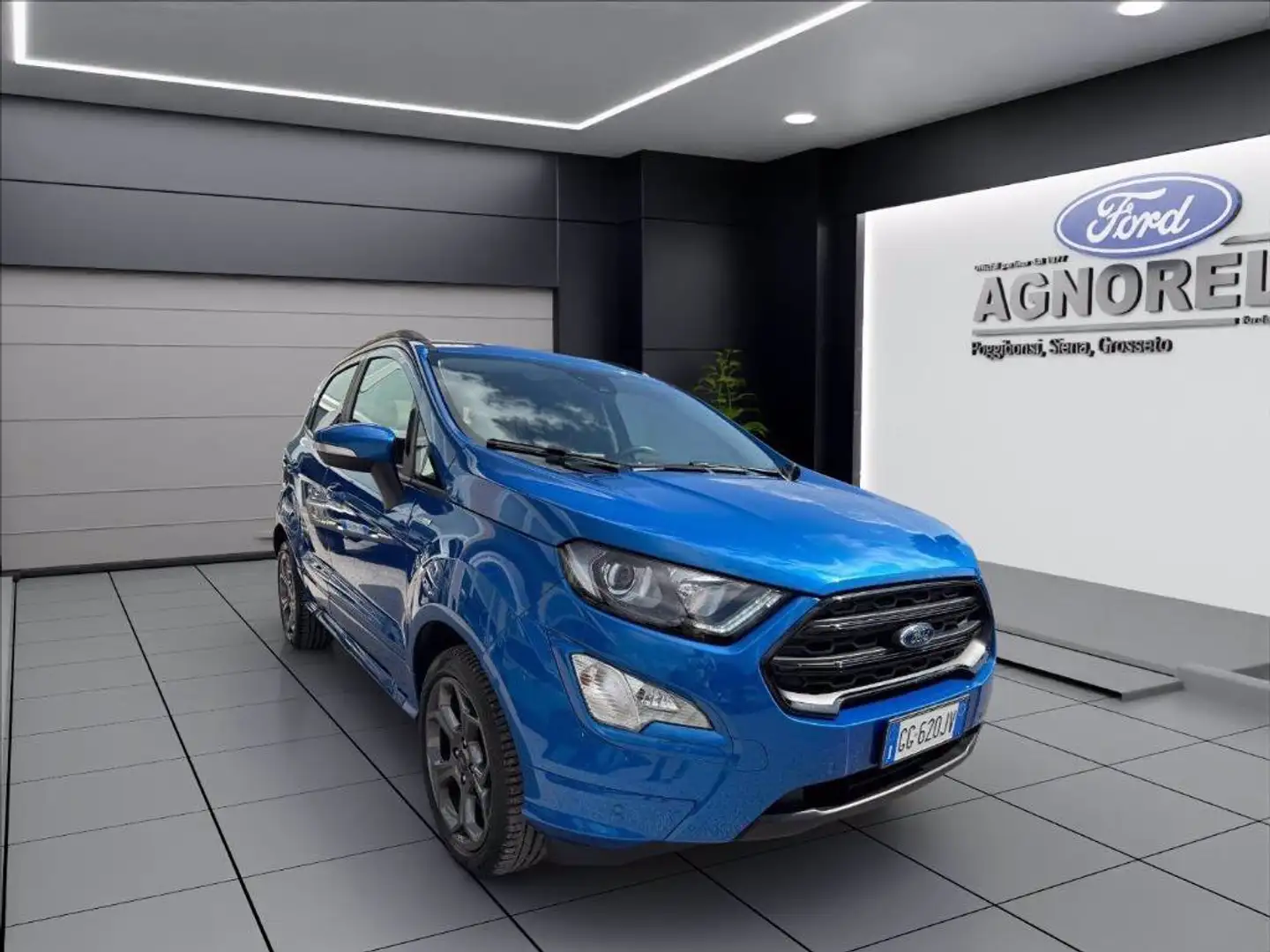 Ford EcoSport 1.0 ecoboost ST-Line s&s 125cv my20.25 Bleu - 1