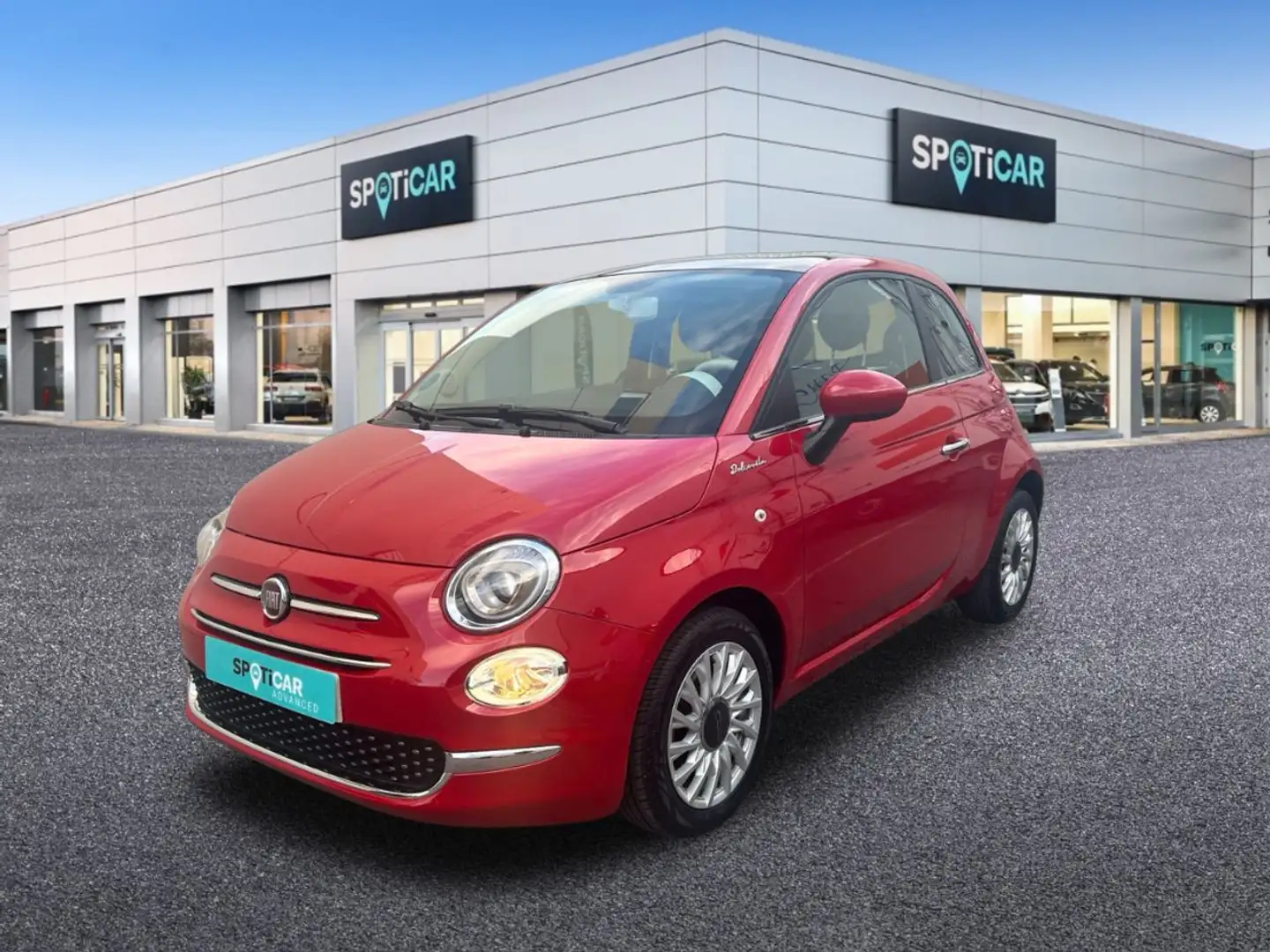 Fiat 500 1.0 Hybrid Dolcevita 52kW Rojo - 1