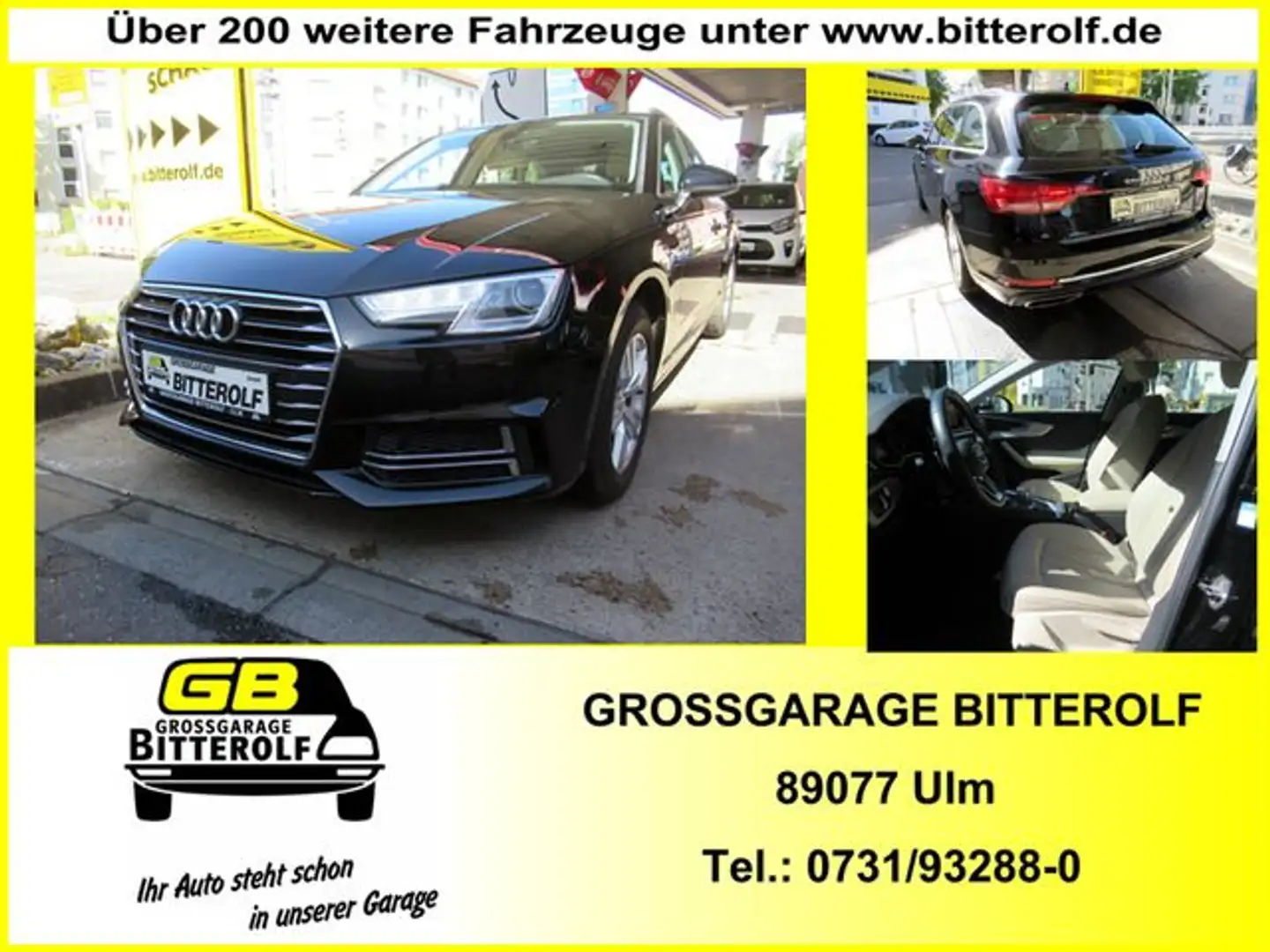 Audi A4 Avant 35TDI S Tron Design Navi/SHZ/Leder/Temp Noir - 1