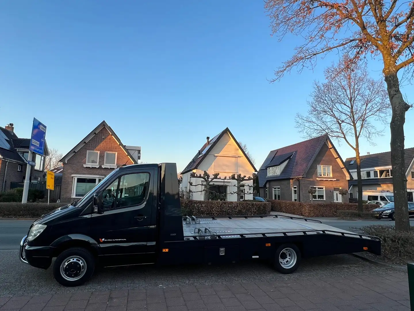 Mercedes-Benz Sprinter 518 3.0 CDI V 6 Autotransporter Zwart - 2