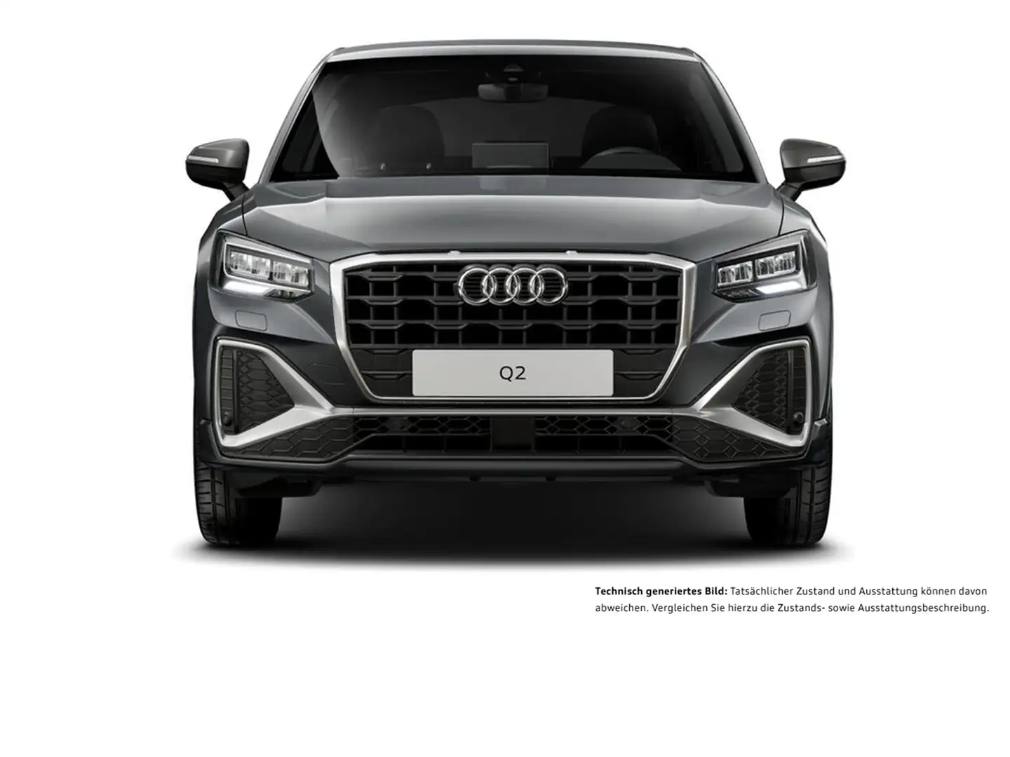 Audi Q2 35 S LINE AHK CAM E-KLAPPE NAVI+ LM17 SITZHZ. Grau - 2