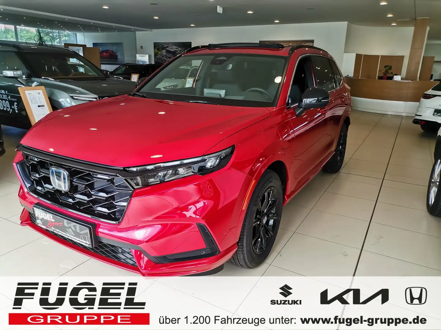 Honda CR-V e:PHEV 2.0 Advance Tech 2WD LED|360°|ACC Rosso - 1