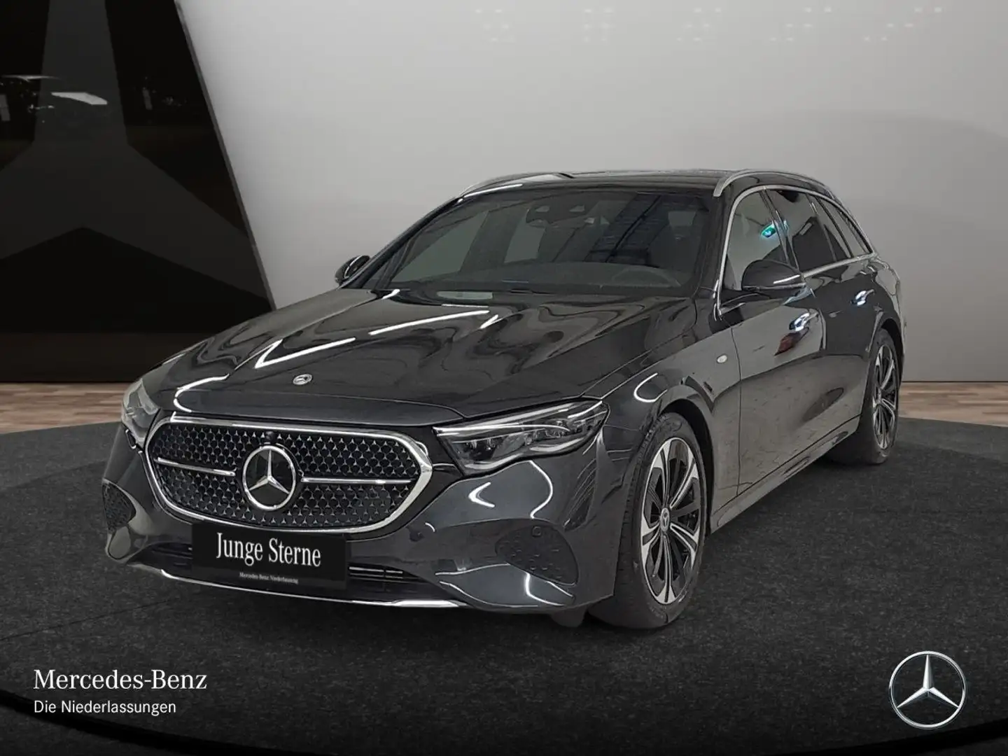Mercedes-Benz E 300 de T 4M Hybrid Avantgarde Fahrass 360° AHK Grau - 2