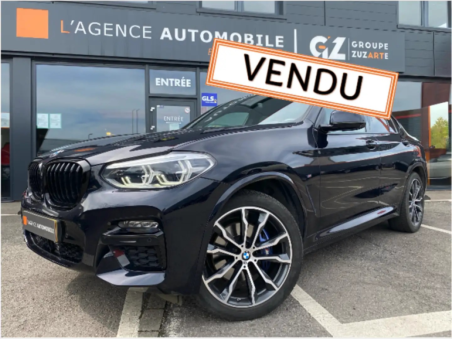 BMW X4 M40i xDrive Bleu - 2