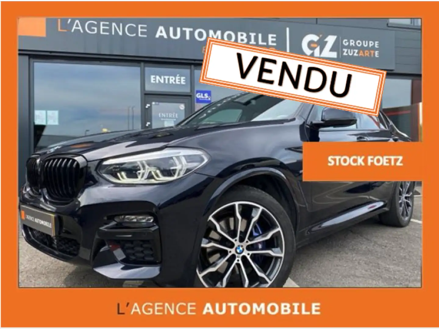 BMW X4 M40i xDrive Bleu - 1