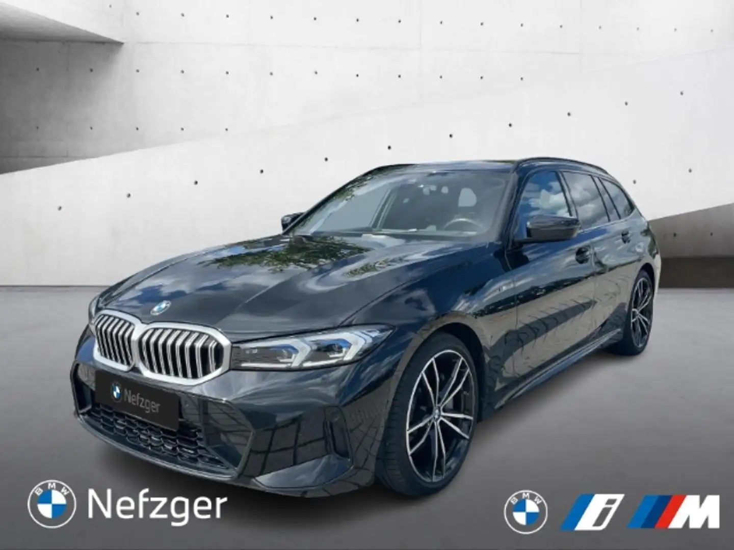 BMW 330 d xDrive Touring M Sport AHK HiFi LED DAB Schwarz - 1