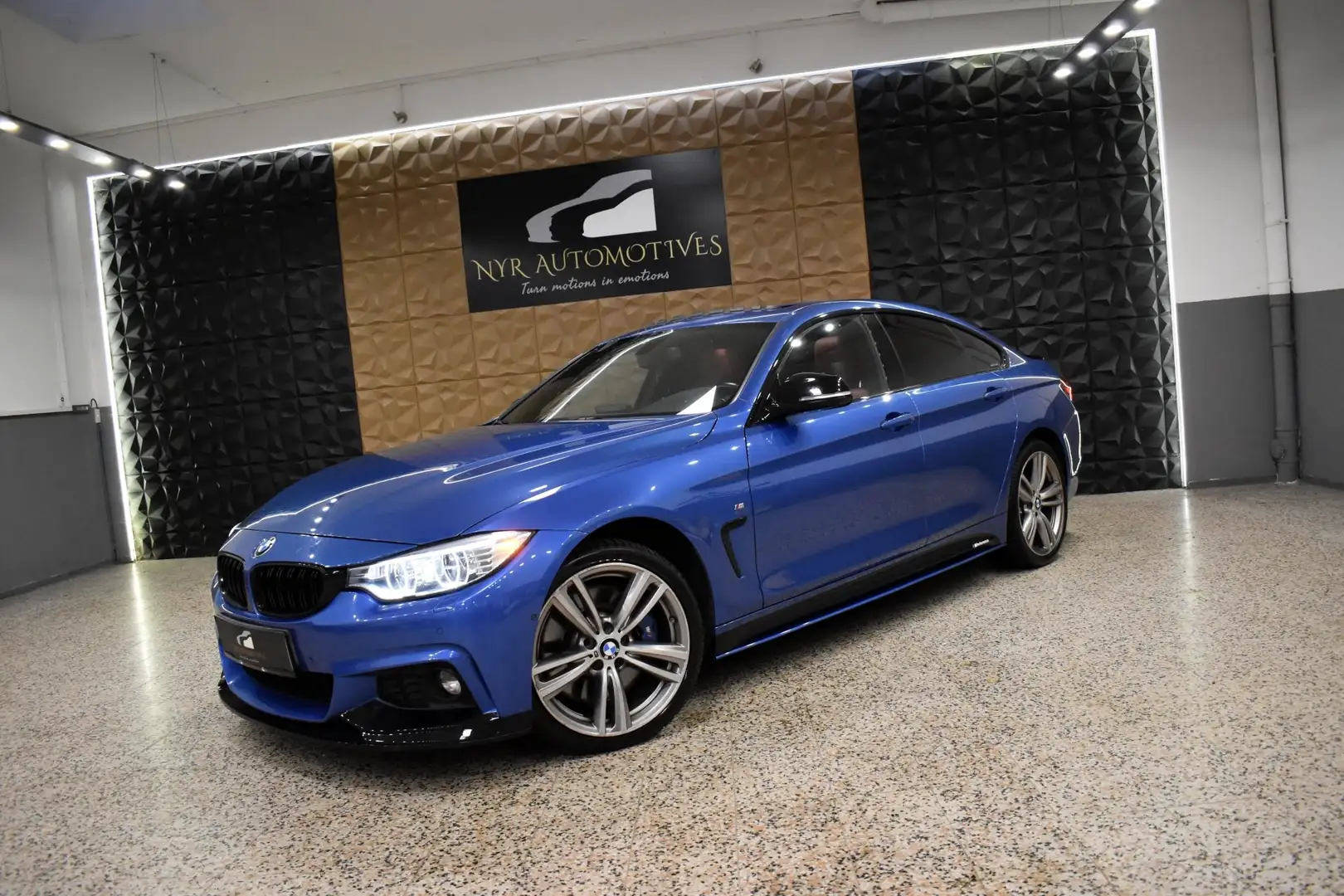 BMW 435 d xDrive GC M-PERFORMANCE, SHD,LED, 5x KAMERA, HUD Blau - 1