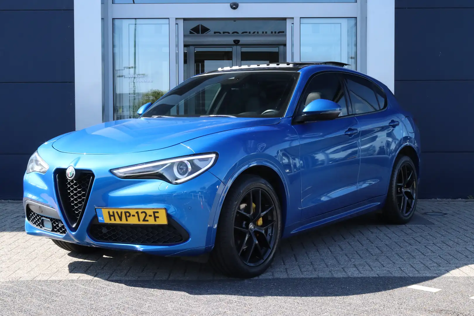 Alfa Romeo Stelvio 2.0 T AWD Veloce 280PK | Panoramadak |Harman/Kardo Blauw - 1