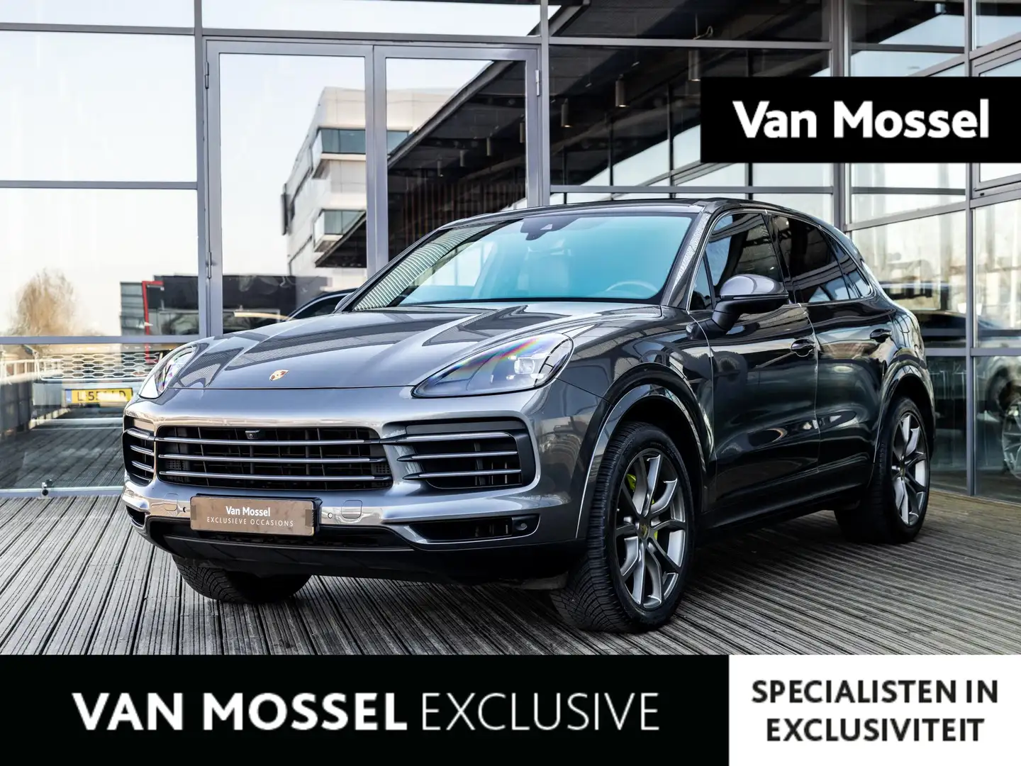 Porsche Cayenne 3.0 E-Hybrid | SPORTCHRONO | PANORAMA/SCHUIF-KANTE Grijs - 1
