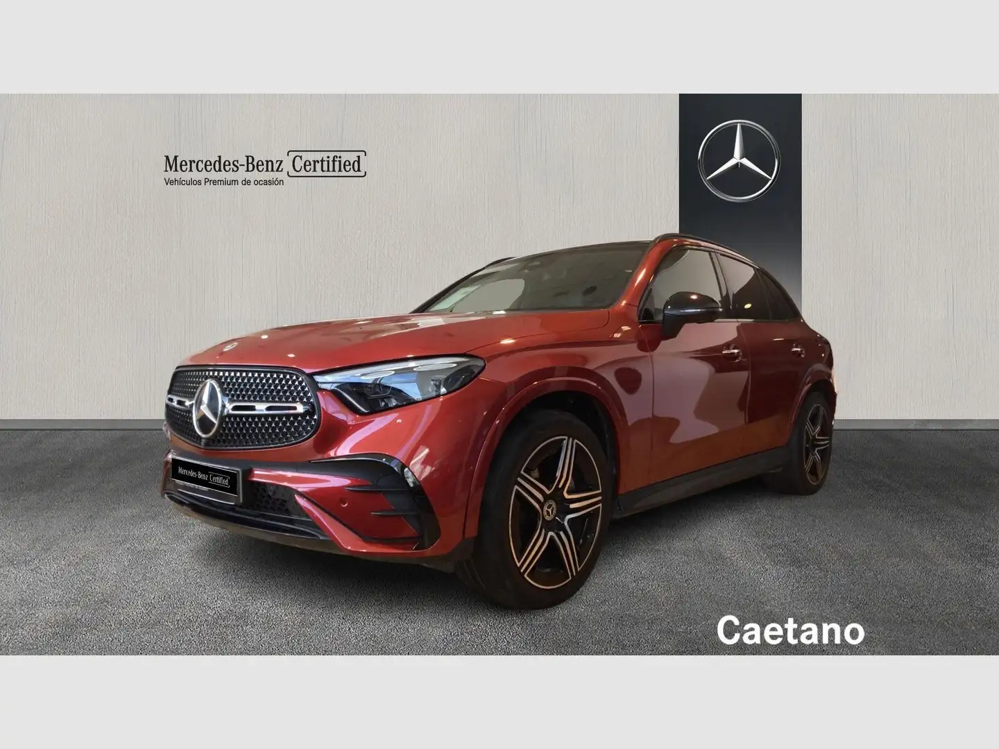 Mercedes-Benz GLC 200 Rojo - 2