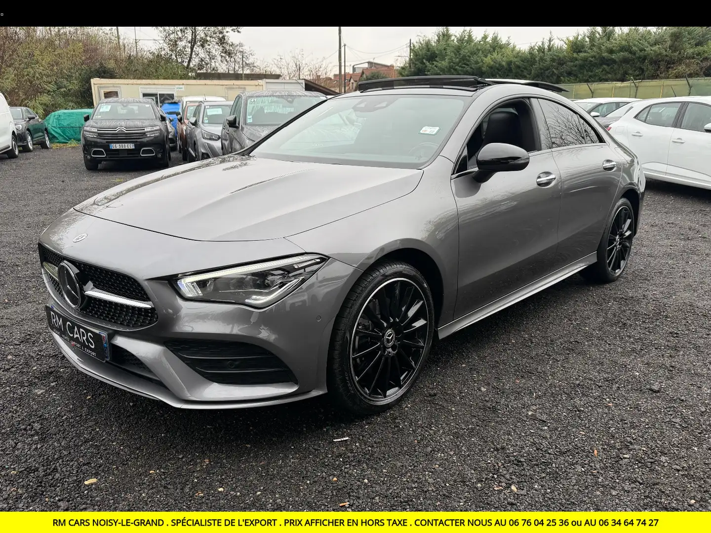 Mercedes-Benz CLA 250 CLA Coupé 250 e 8G-DCT AMG Line Gris - 1