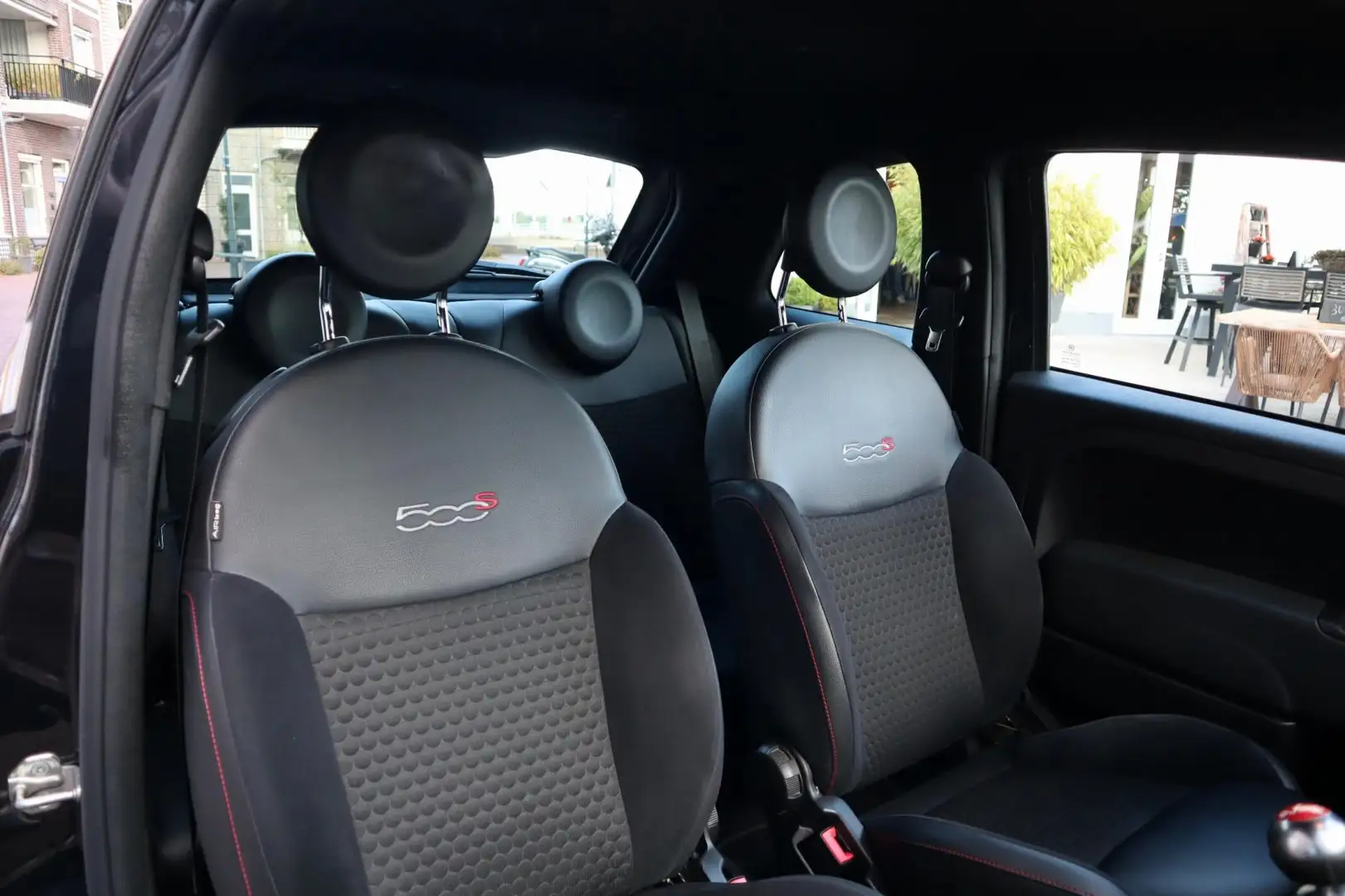 Fiat 500 S 0.9 TwinAir | Sportstoelen | Sportbumpers | Lich Negro - 2