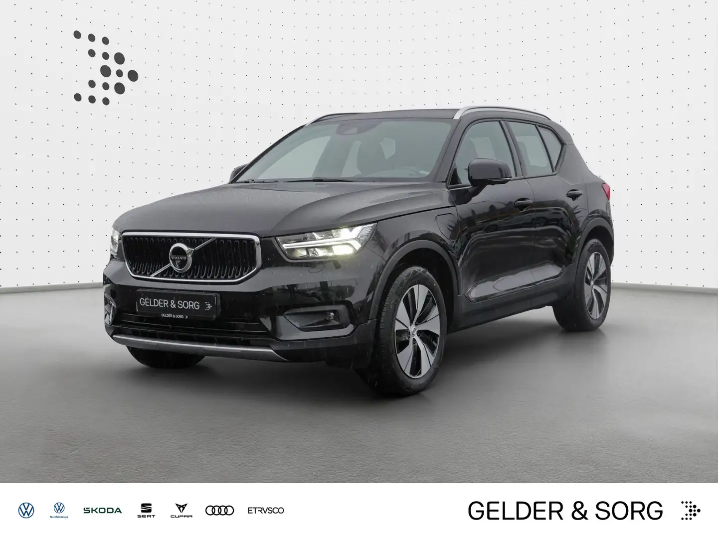 Volvo XC40 T5 Hybrid BusinessPro*AHK*Navi*Stand*360° Schwarz - 1