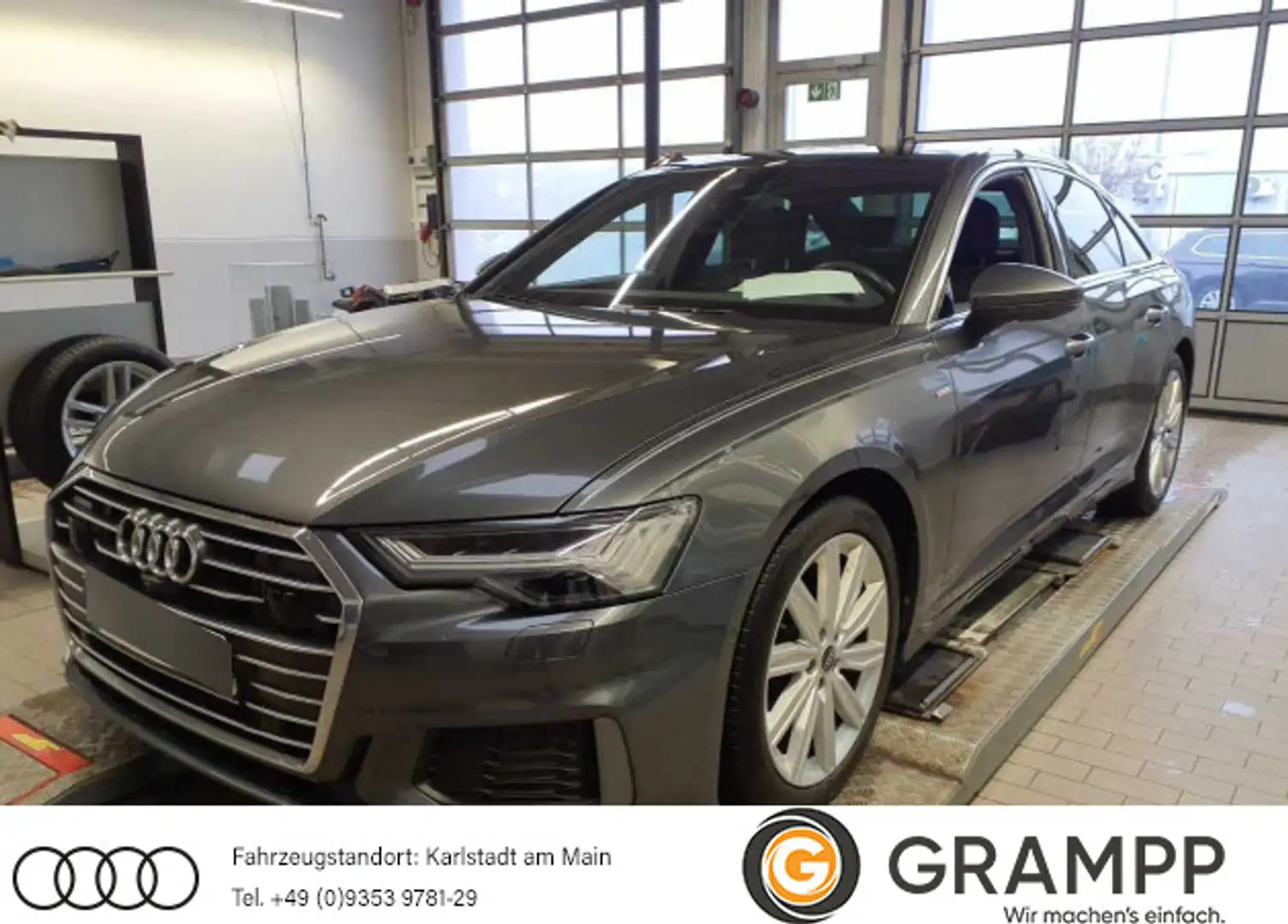 Audi A6 TFSI e advanced +S-LINE+HD-MATRIX+ Grau - 1