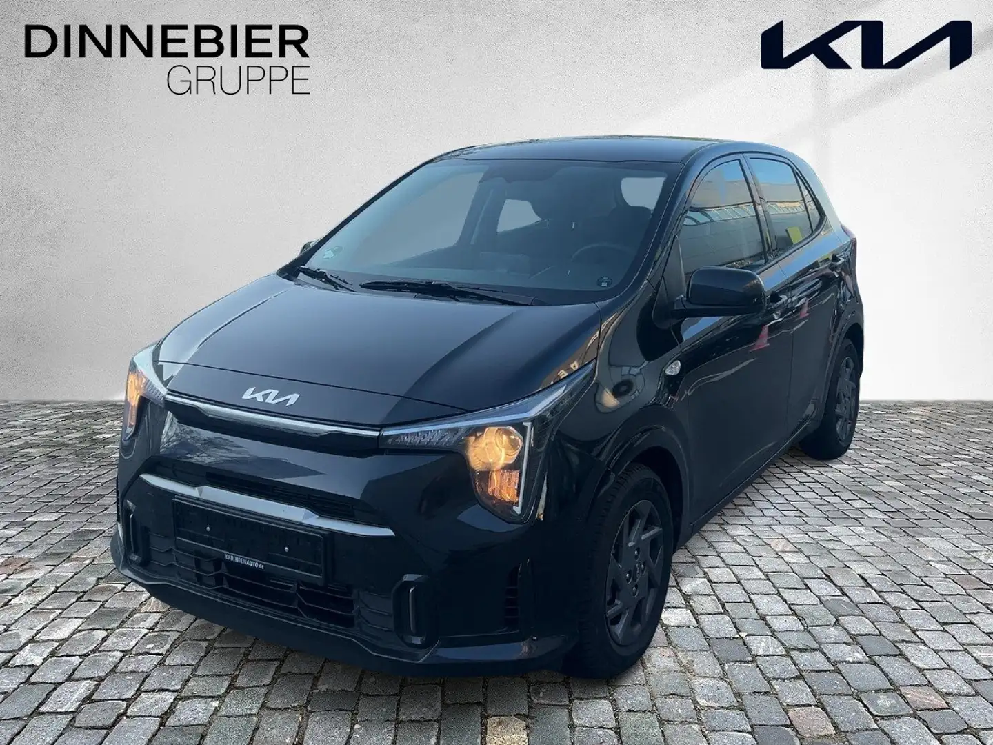 Kia Picanto 1.0 Vision Automatik+Navi+Kamera+SHZ Schwarz - 2