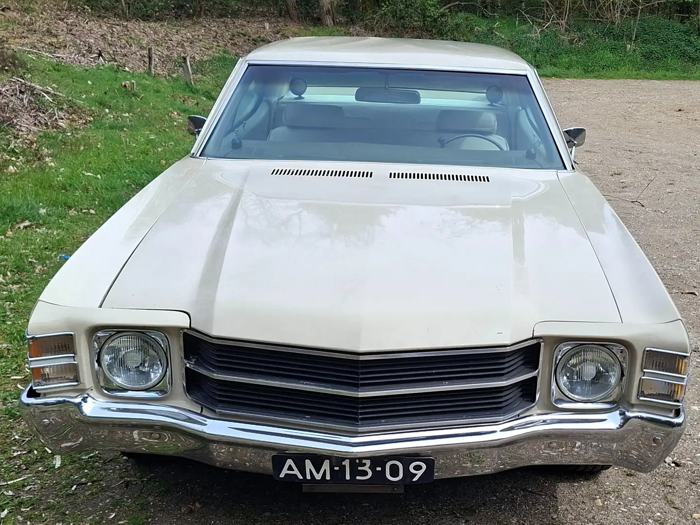Chevrolet Chevelle 4 deurs sedan, bouwjaar 1971 Beige - 2